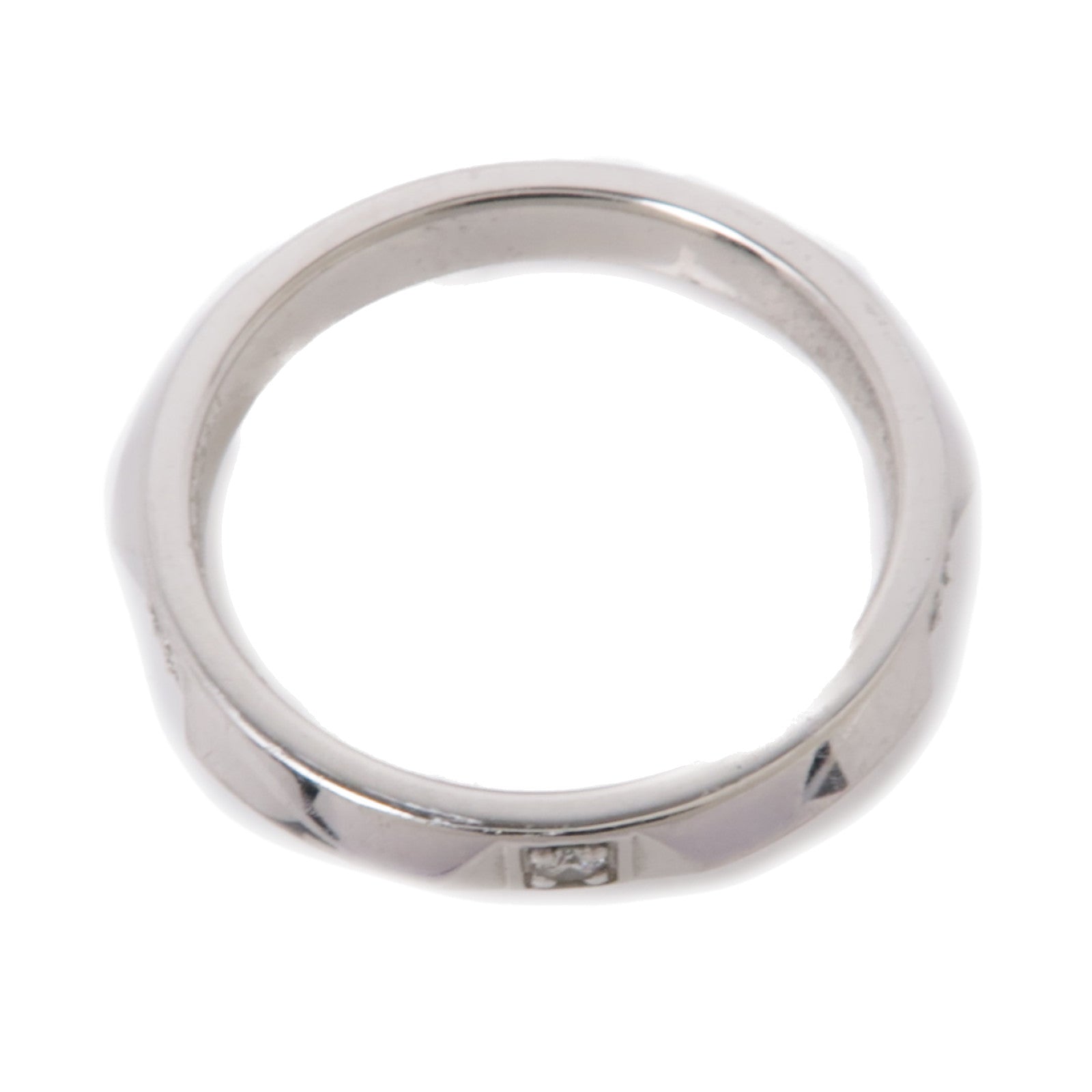 TIFFANY＆CO 950鉑金/鑽石True Ring戒指US#5