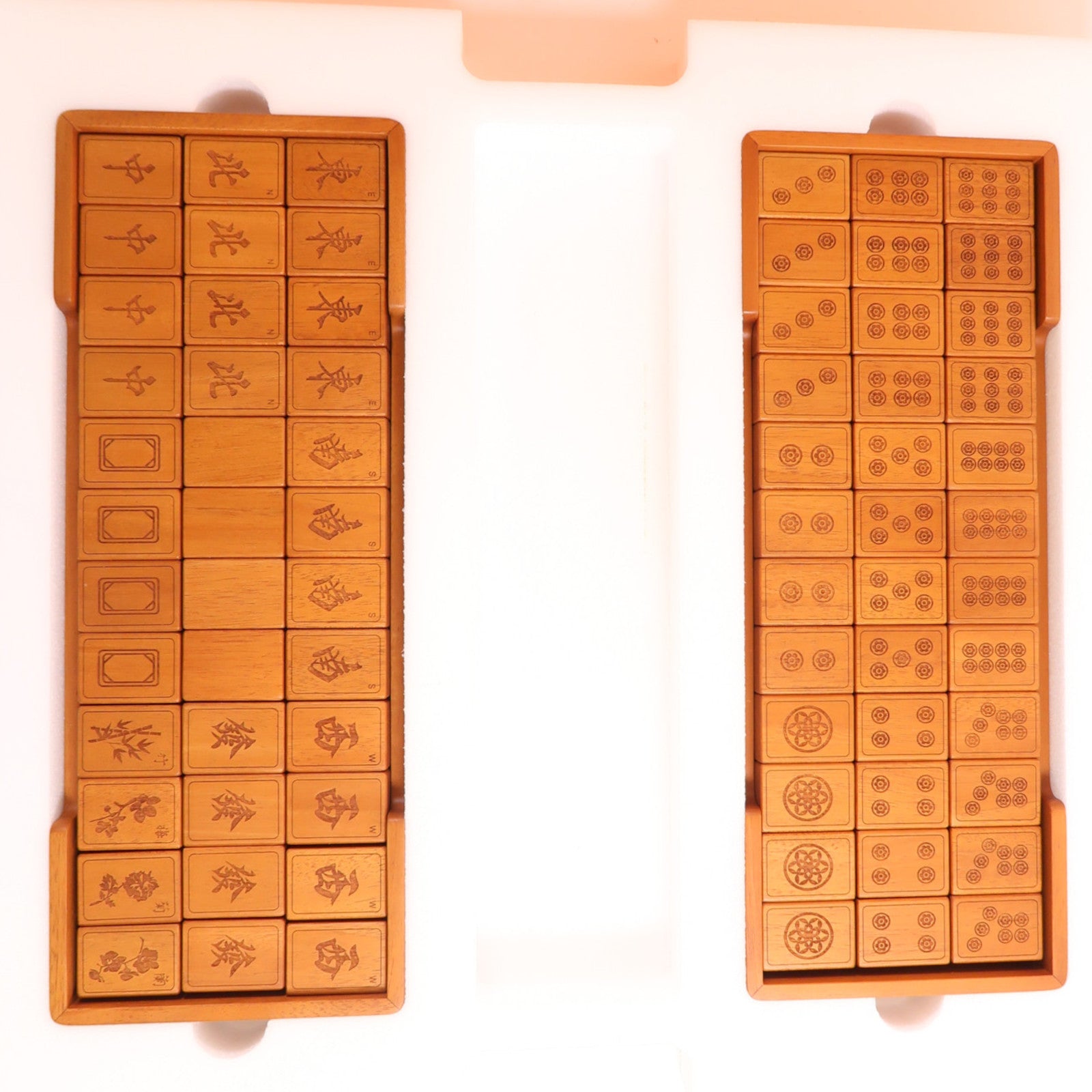 HERMES 木材/皮革/蜥蝪皮革Mahjong Set麻雀