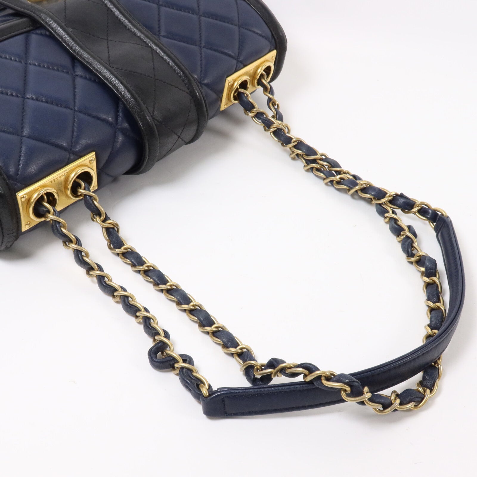 CHANEL 羊皮皮革Elegant CC Flap Bag鏈帶肩背袋