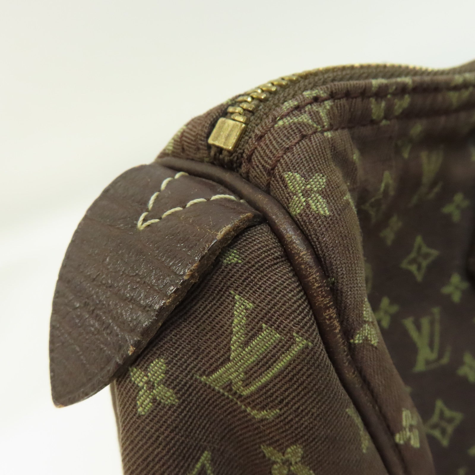 LOUIS VUITTON 【激減優惠】Monogram Mini Speedy 30金扣手挽袋啡色