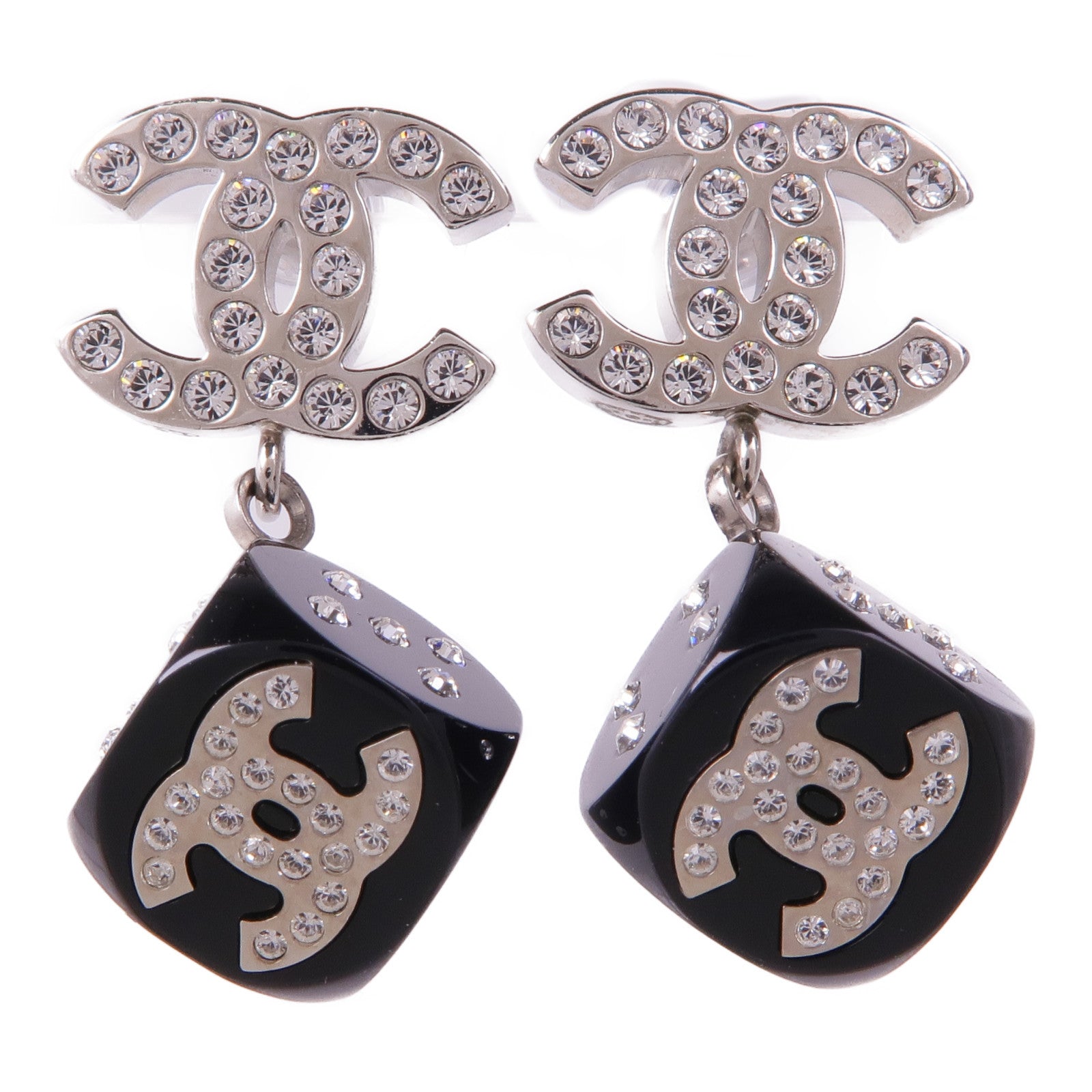 CHANEL PVC/金屬Earrings耳環