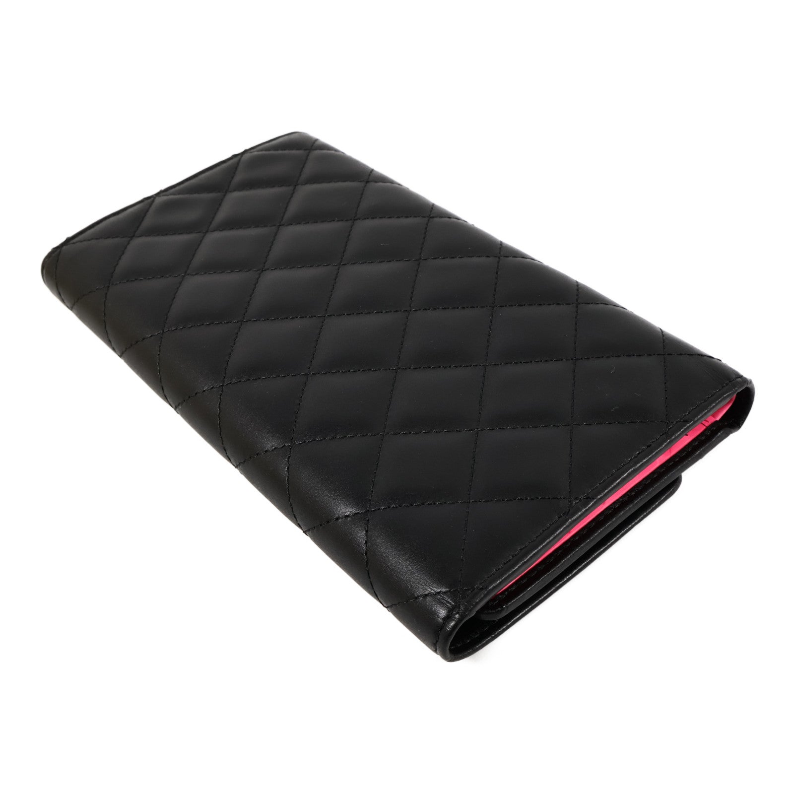 CHANEL 牛皮皮革Cambon Long Wallet長錢包