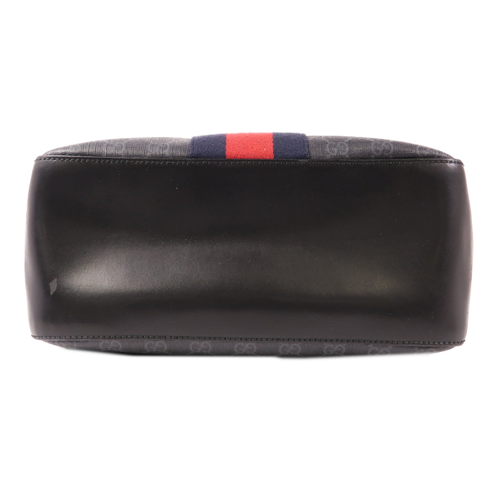 GUCCI 塗層帆布Backpack銀扣背包