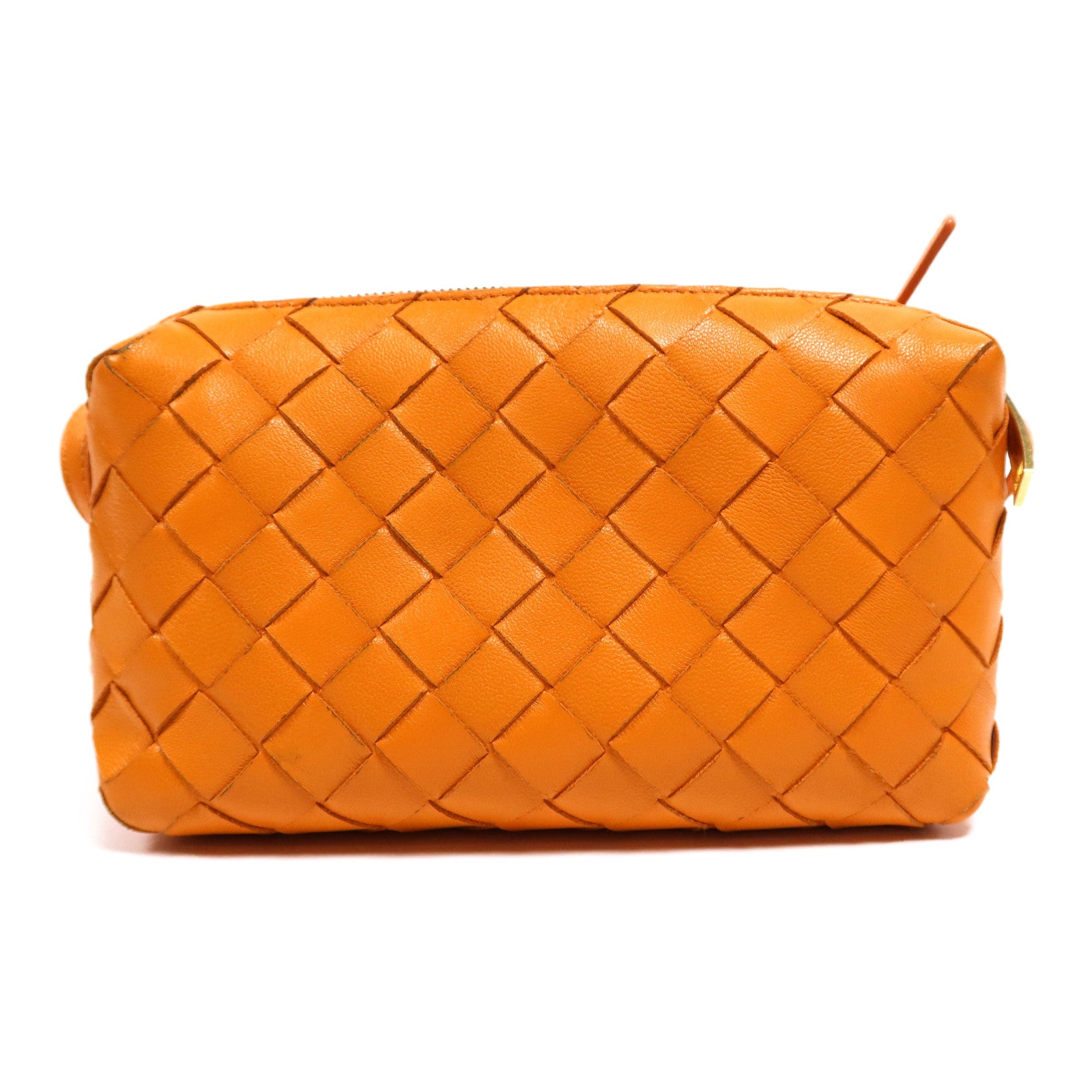 BOTTEGA VENETA 羊皮皮革MINI LOOP金扣肩背袋