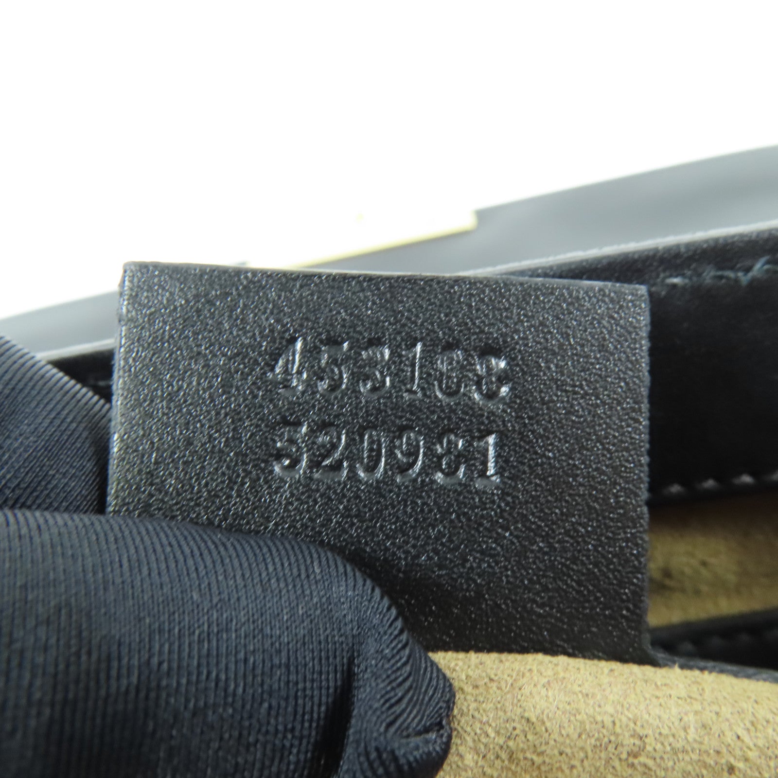 GUCCI 塗層帆布Padlock GG Small金扣手挽肩背兩用袋