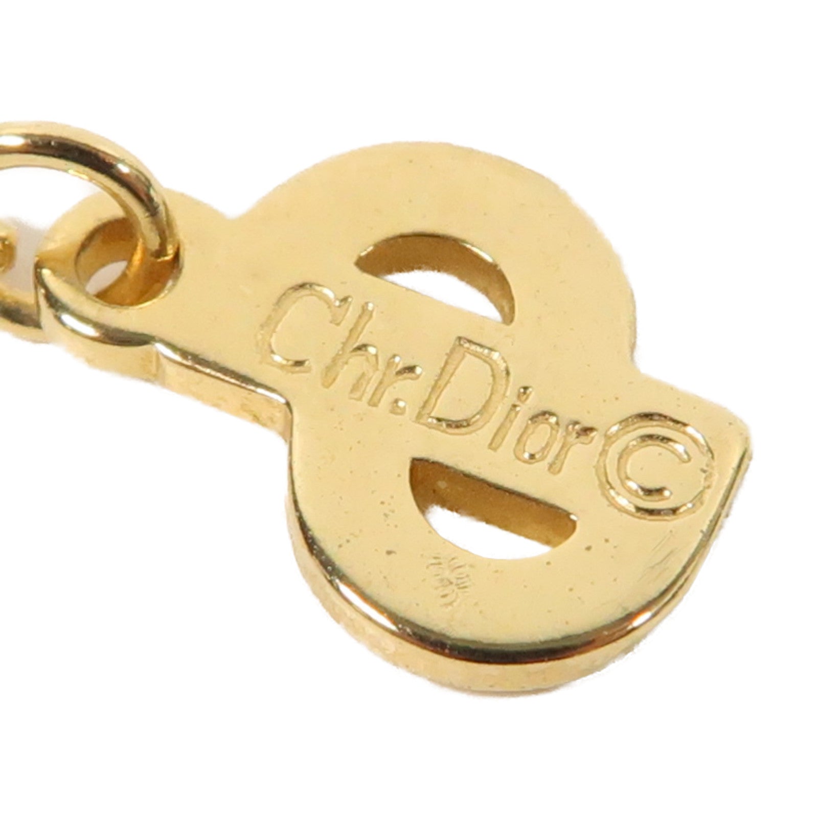 Dior 金屬Vintage Necklace項鍊金色