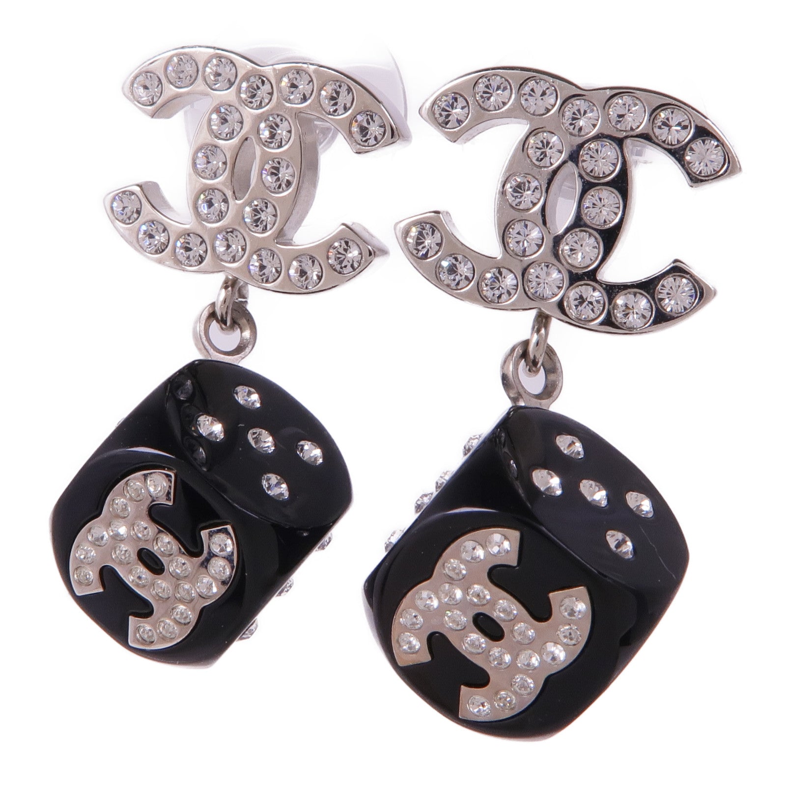 CHANEL PVC/金屬Earrings耳環