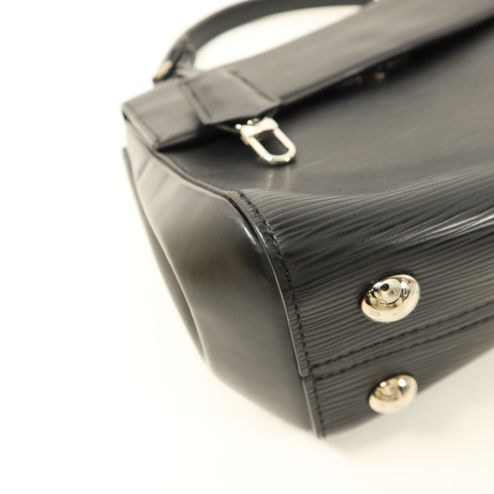 LOUIS VUITTON Epi Cluny BB銀扣手挽肩背兩用袋