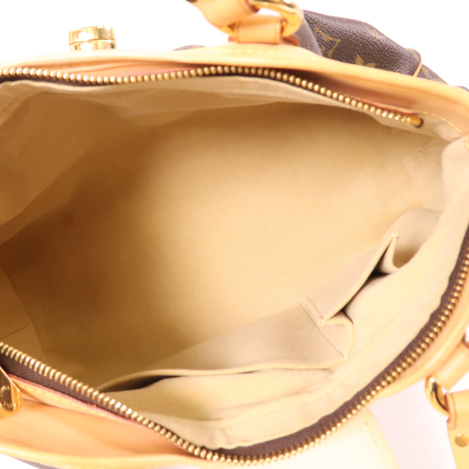 LOUIS VUITTON Monogram Boetie PM金扣手挽袋