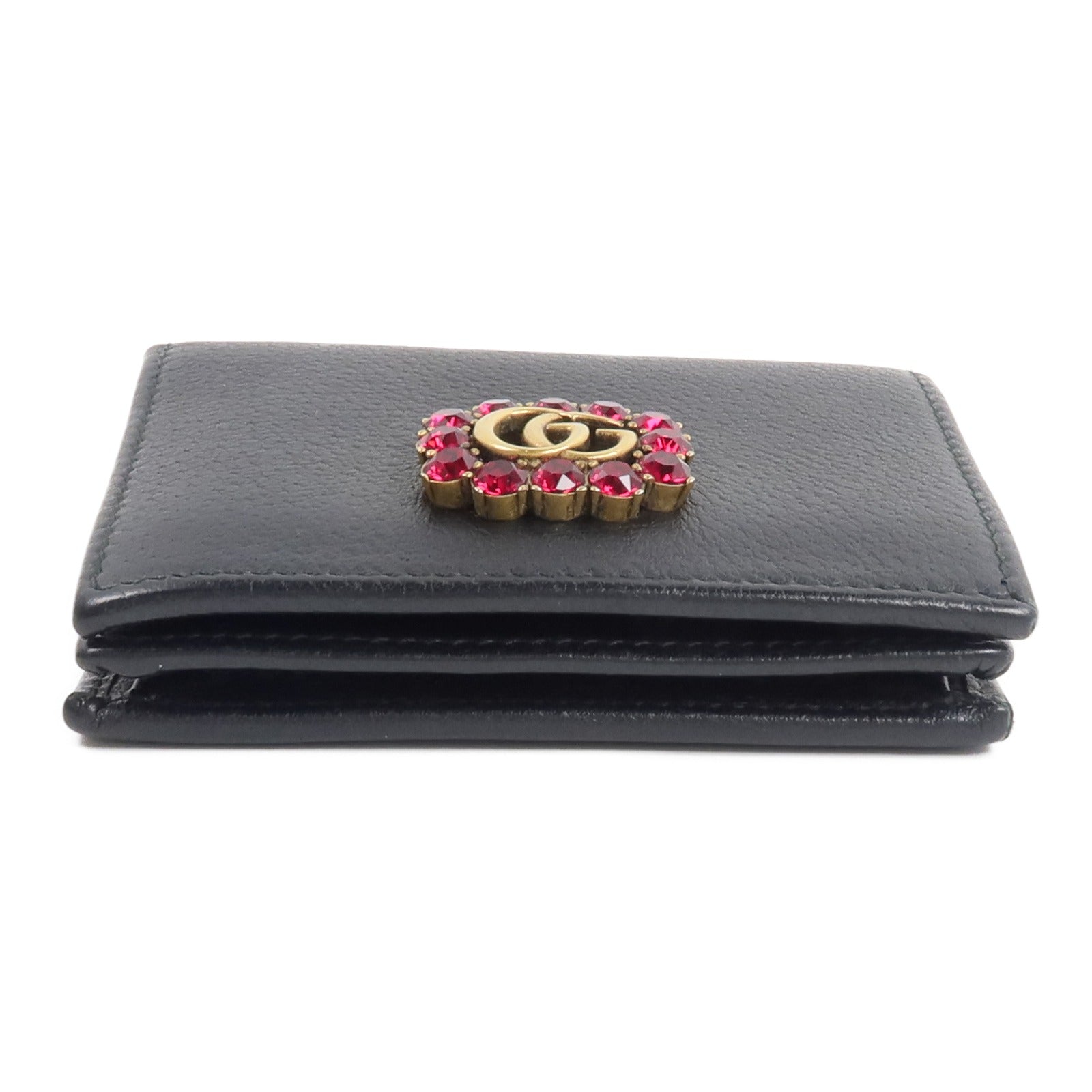 GUCCI 牛皮皮革GG Marmont Wallet錢包