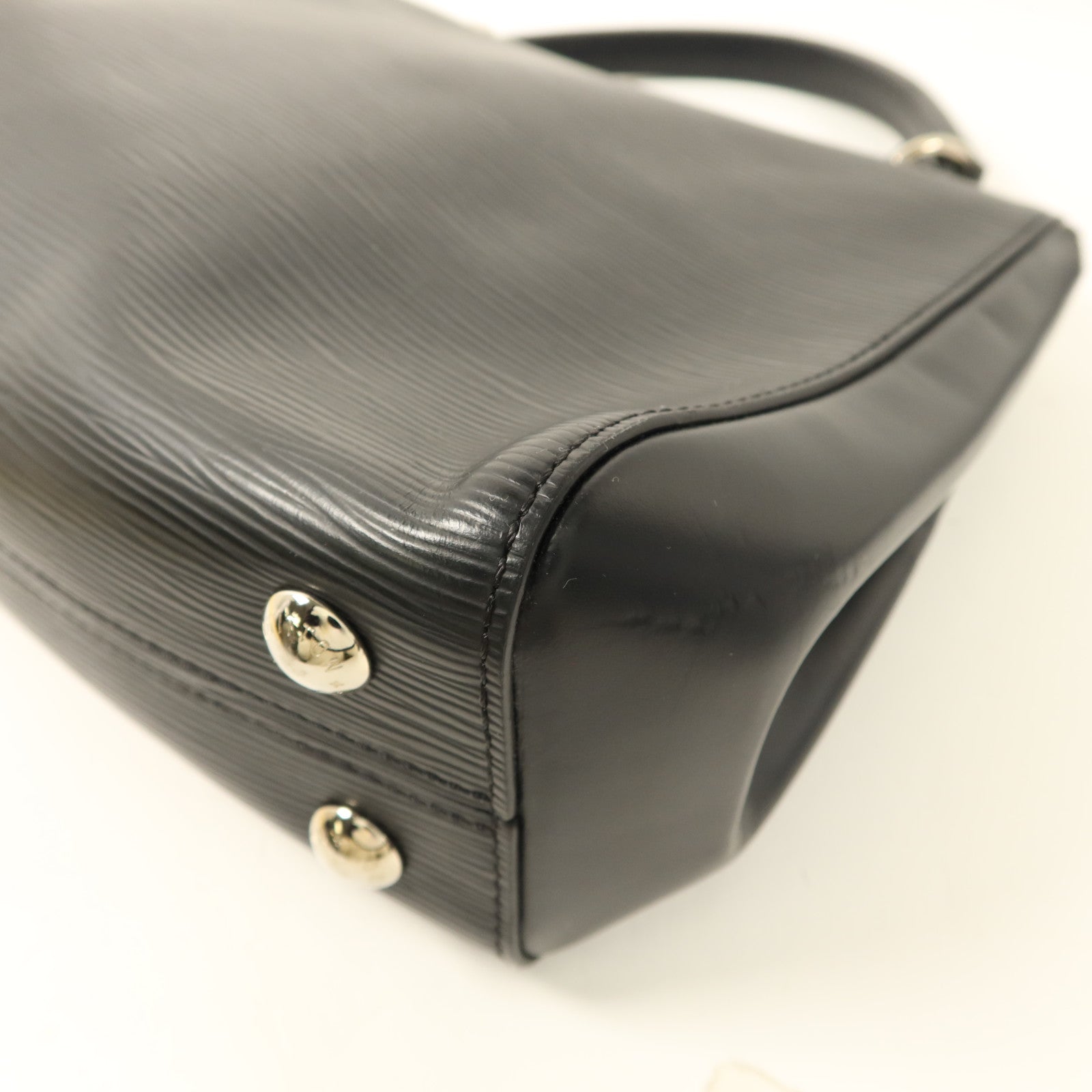 LOUIS VUITTON Epi Cluny BB銀扣手挽肩背兩用袋
