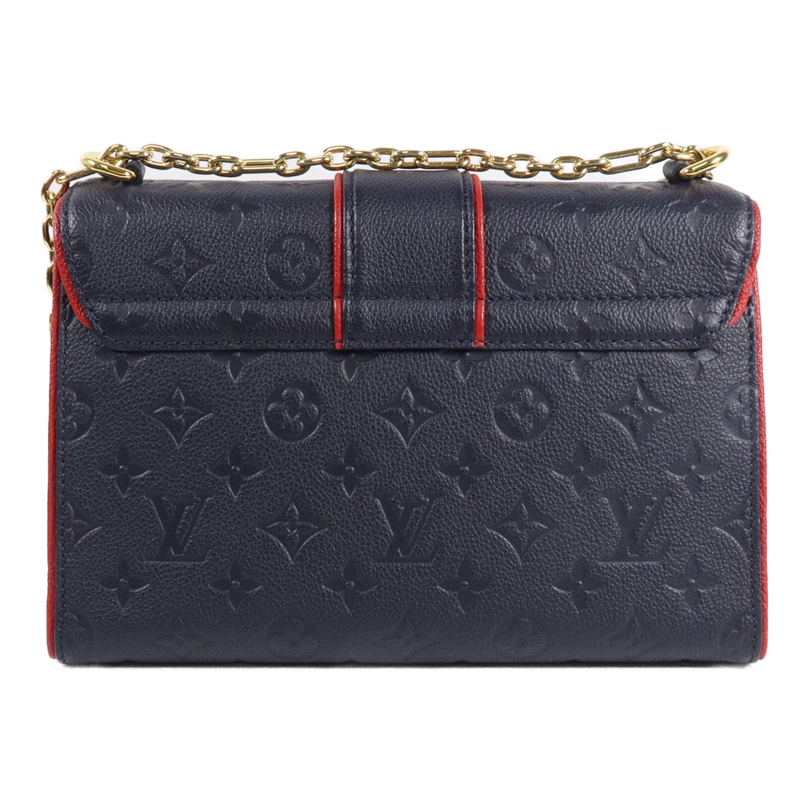 LOUIS VUITTON Monogram Empreinte Saint Sulpice PM鏈帶肩背袋