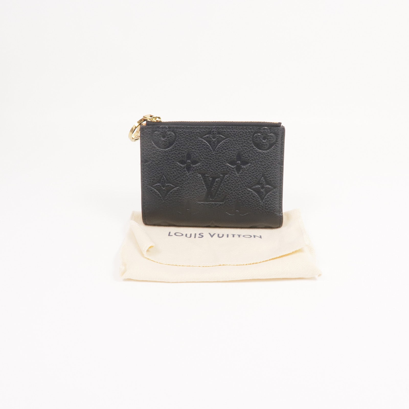 LOUIS VUITTON Monogram Empreinte Lisa Wallet金扣錢包