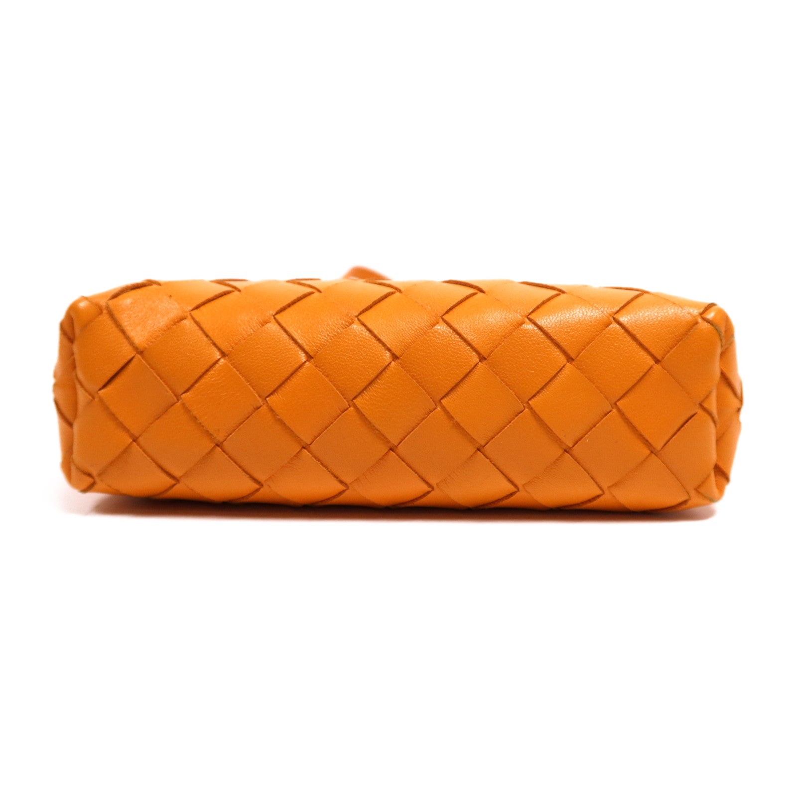 BOTTEGA VENETA 羊皮皮革MINI LOOP金扣肩背袋