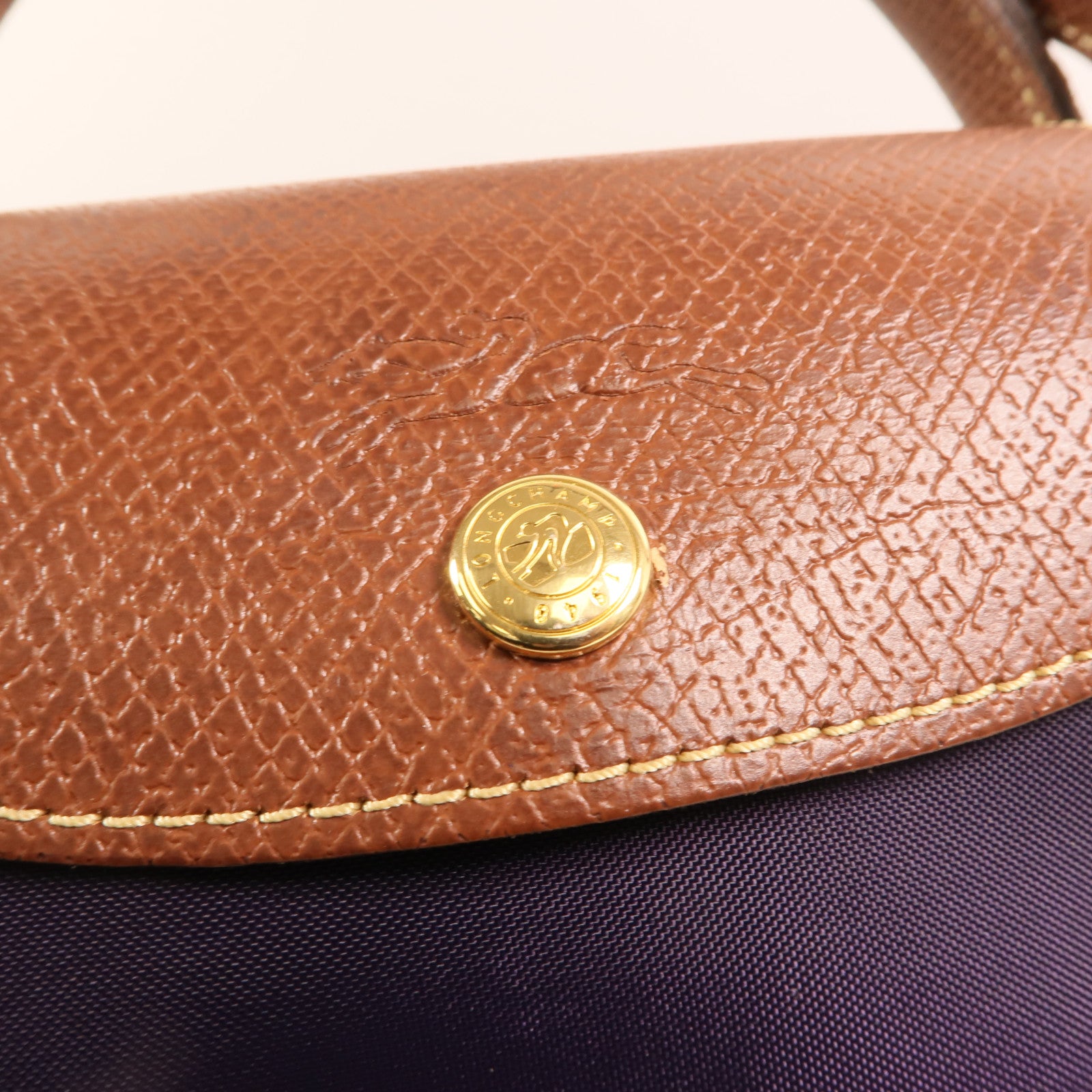 Longchamp 尼龍Le Pliage Original XL金扣手挽袋