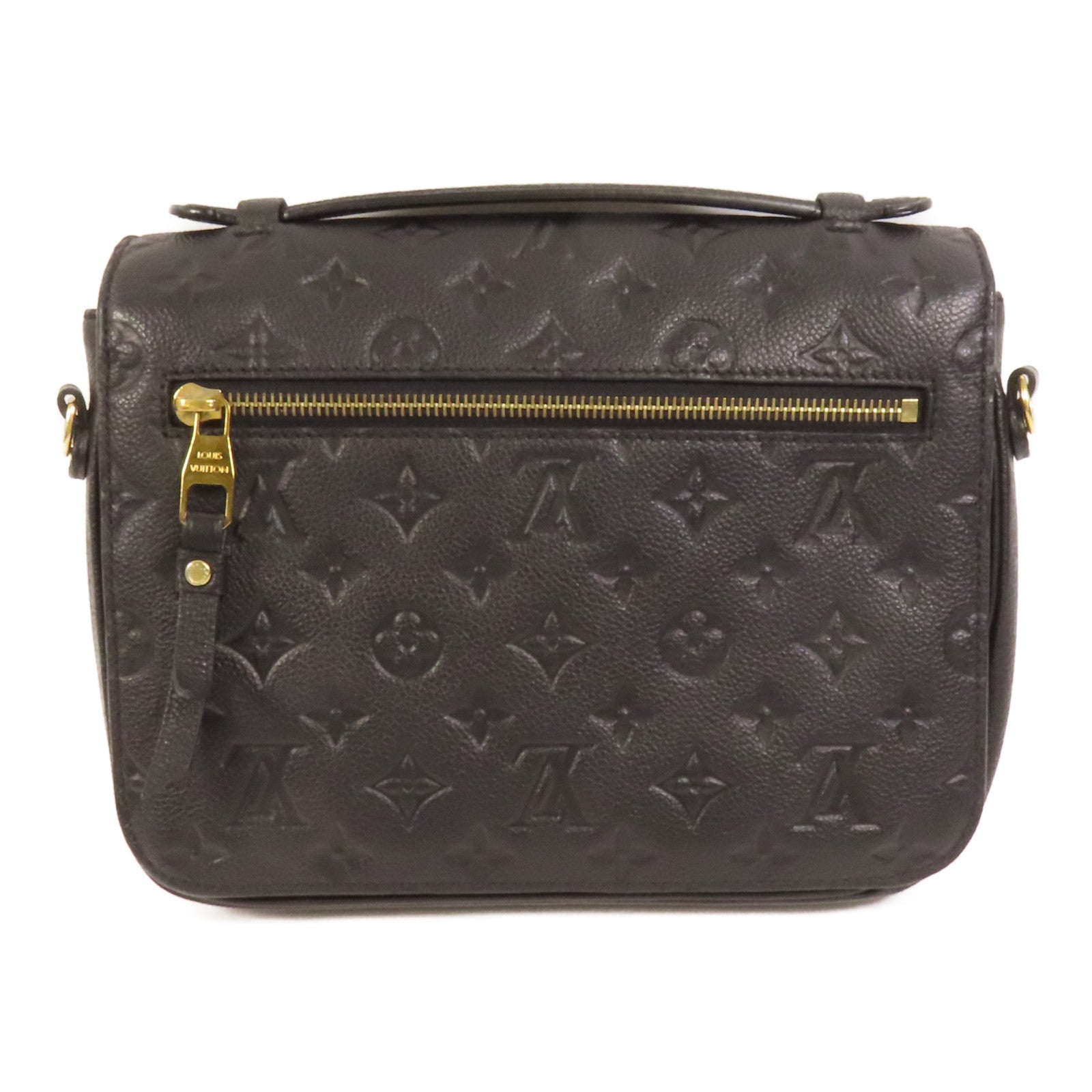 LOUIS VUITTON Monogram Empreinte Pochette Metis金扣手挽肩背兩用袋