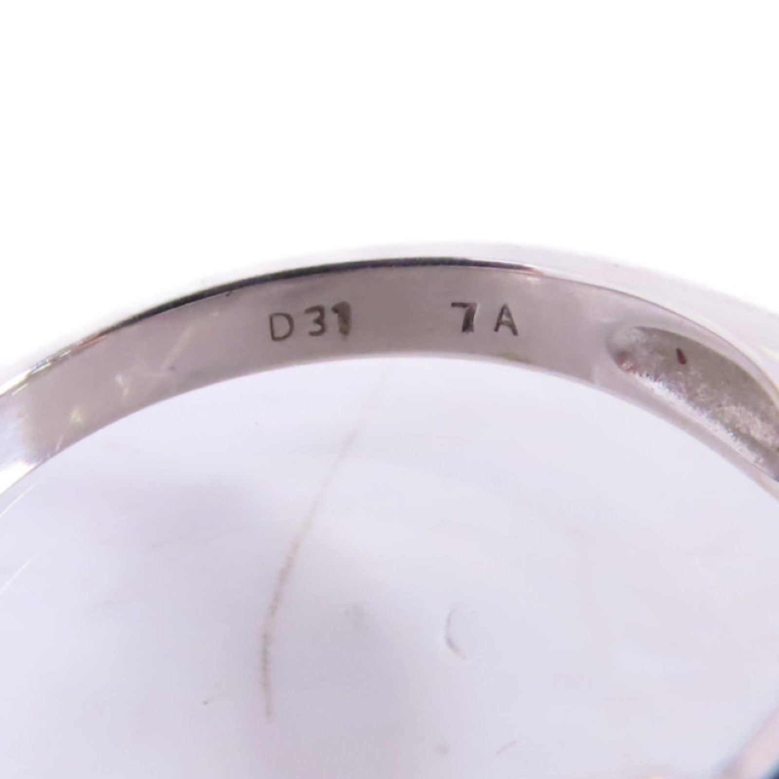 JEWELRY 18K白金Pearl/Diamond Ring珍珠/0.31ct鑽石戒指US#5