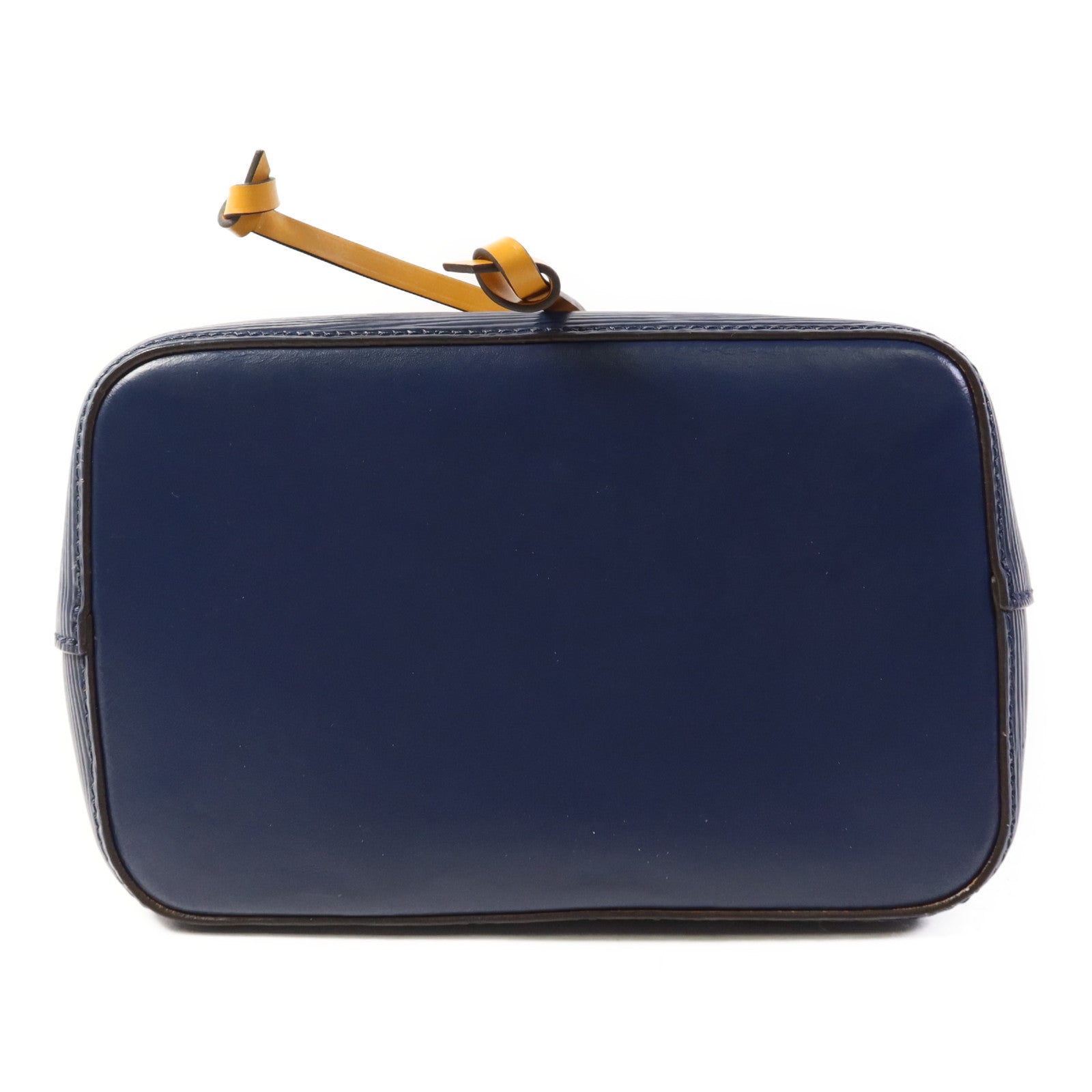 LOUIS VUITTON Epi Neo Noe BB銀扣手挽肩背兩用袋深藍色