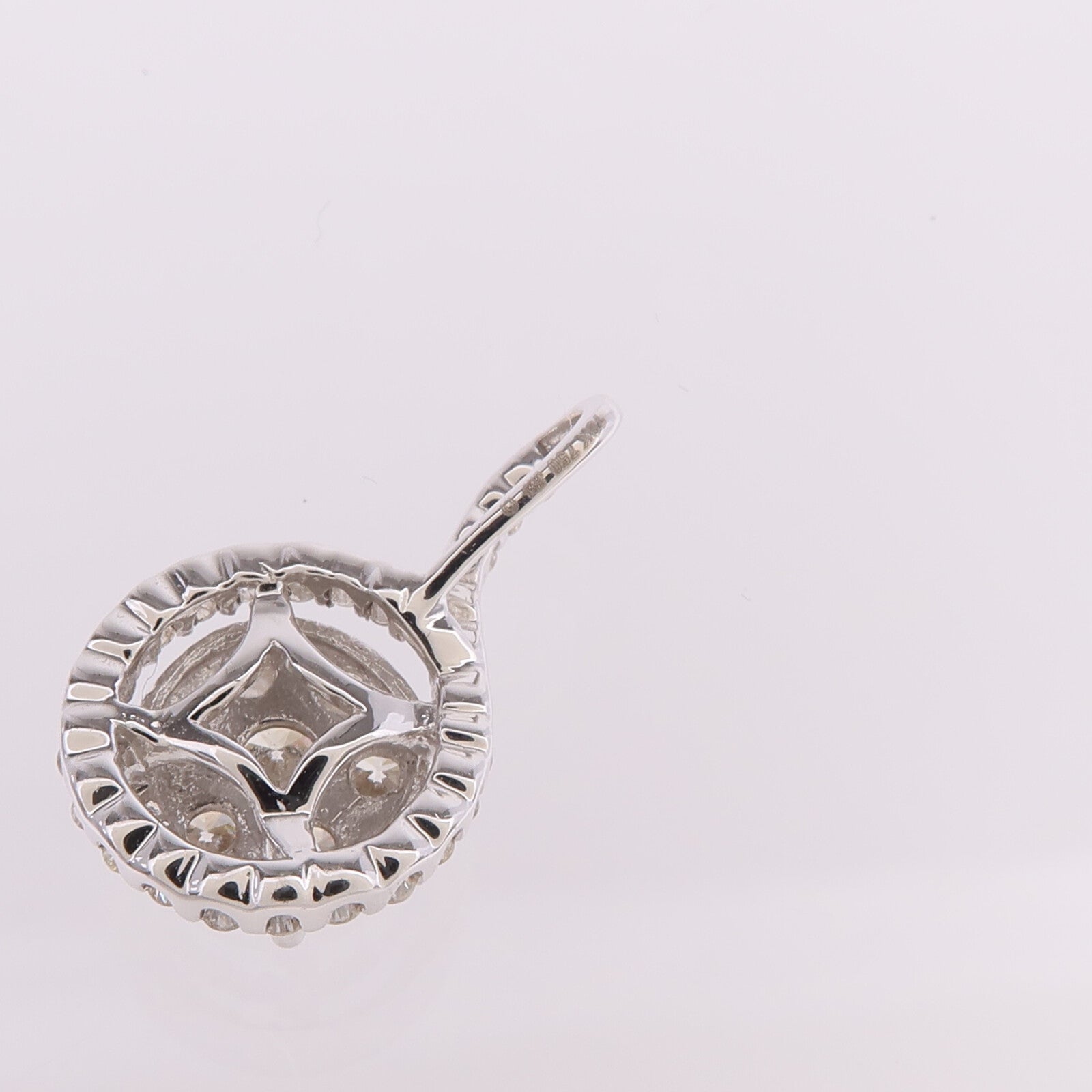 JEWELRY 18K白金Diamond Top鑽石吊墜