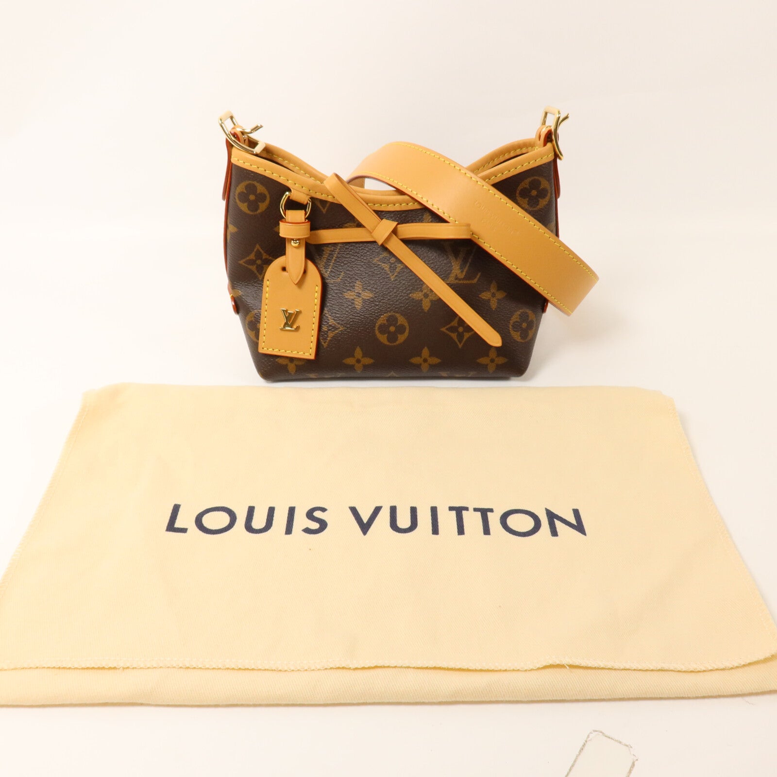 LOUIS VUITTON Monogram Nano CarryAll肩背袋