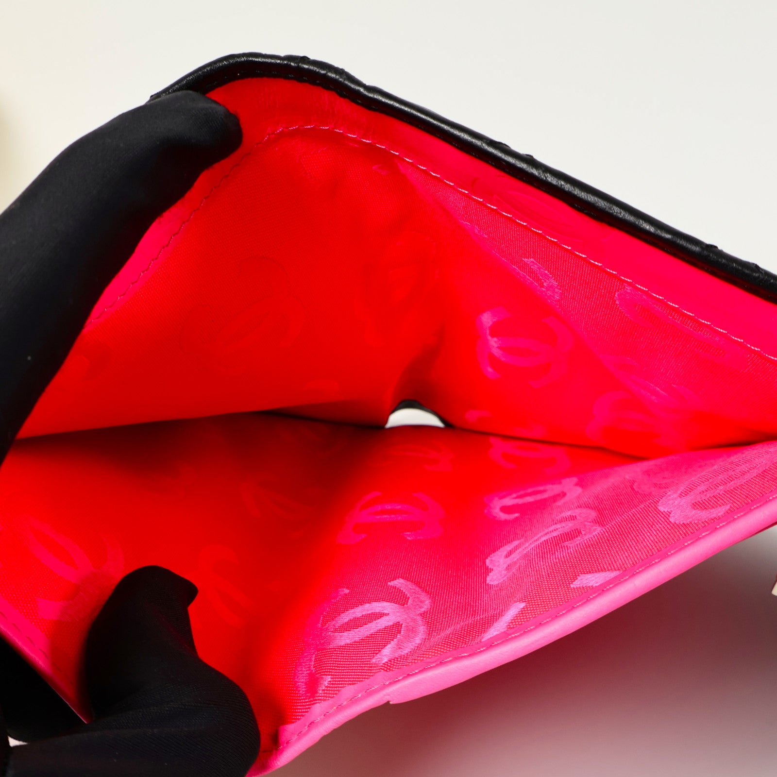 CHANEL 牛皮皮革Cambon Long Wallet長錢包