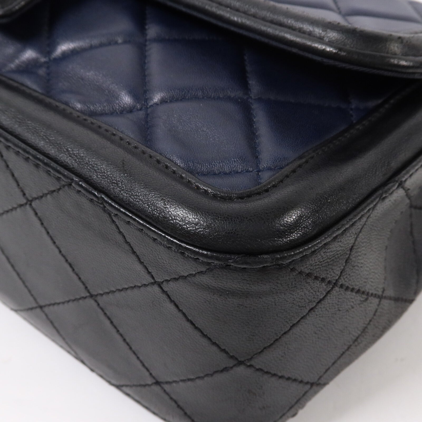 CHANEL 羊皮皮革Elegant CC Flap Bag鏈帶肩背袋