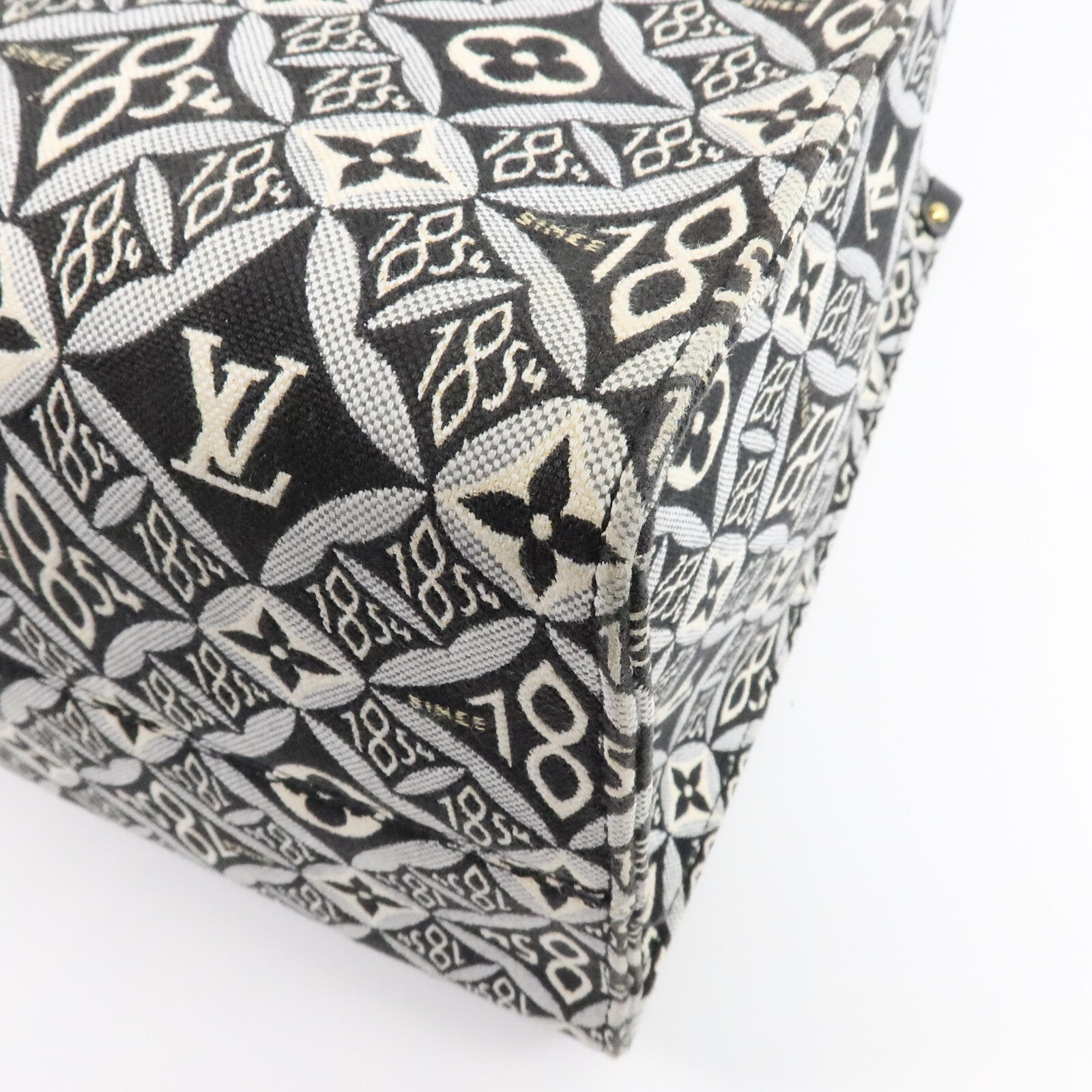 LOUIS VUITTON Monogram Jacquard Since 1854 OnTheGo GM手挽肩背兩用袋
