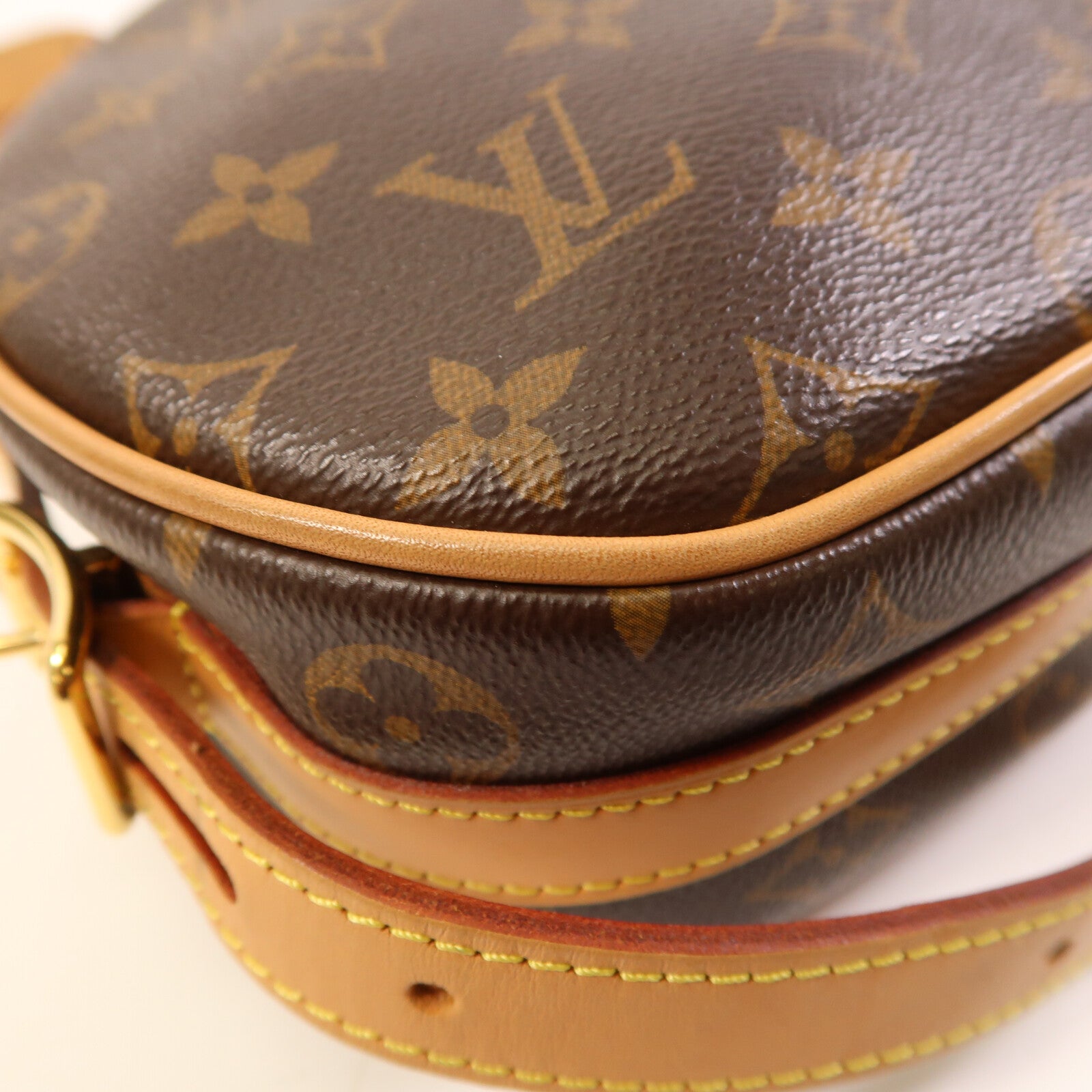 LOUIS VUITTON Monogram Boite Chapeau Souple PM金扣肩背袋