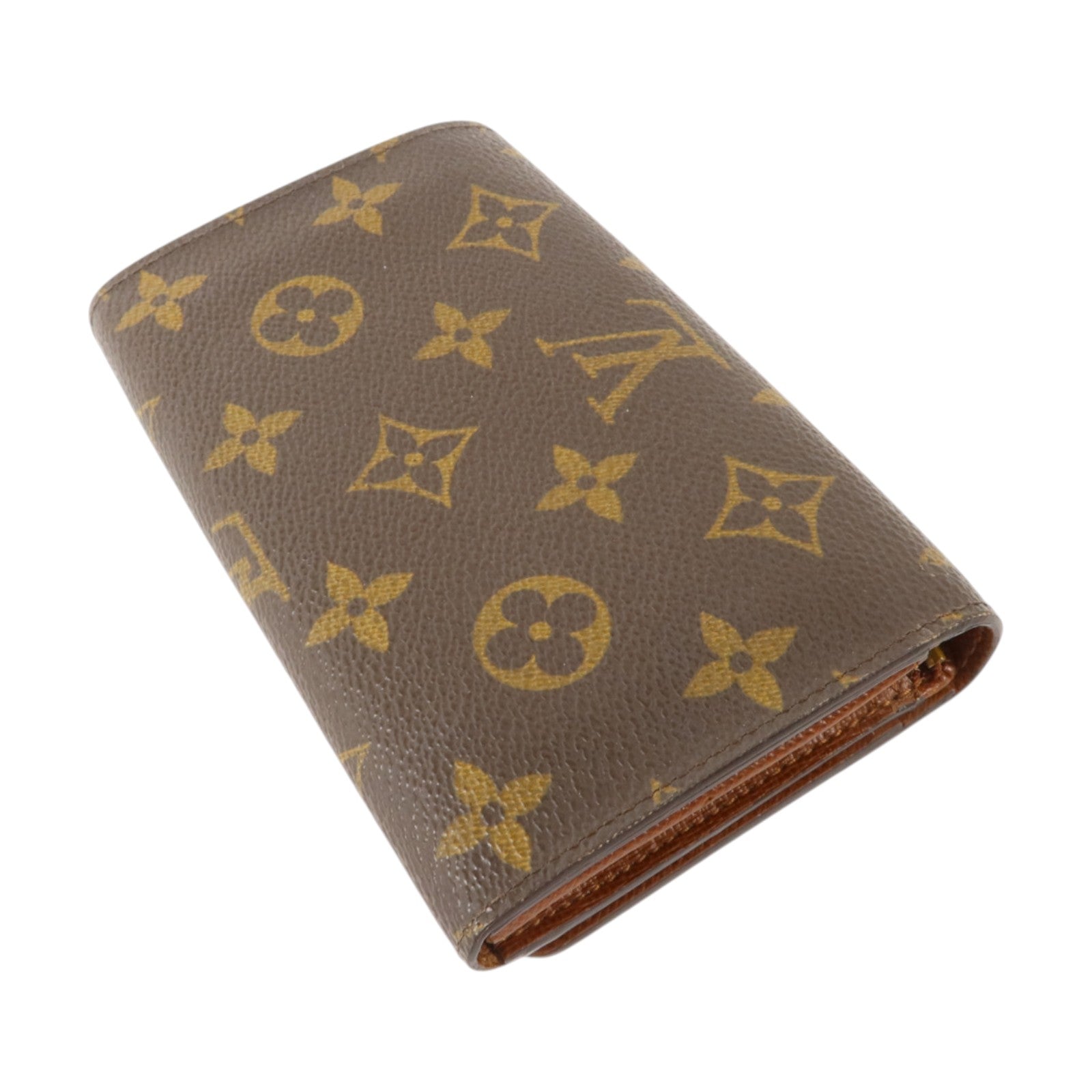 LOUIS VUITTON Monogram Porte Monnaie金扣錢包
