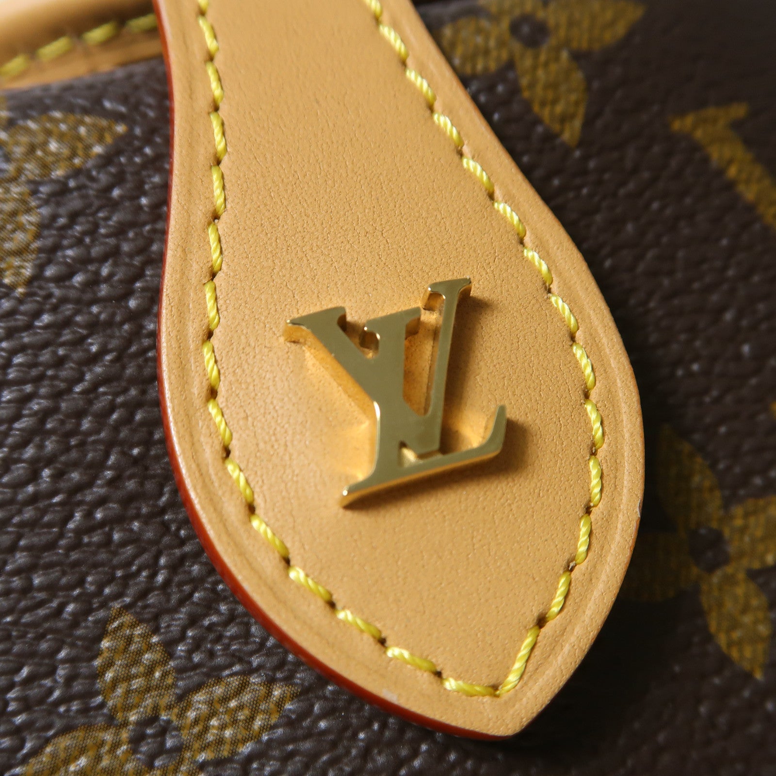 LOUIS VUITTON Monogram Fold Me Pouch金扣肩背袋啡色
