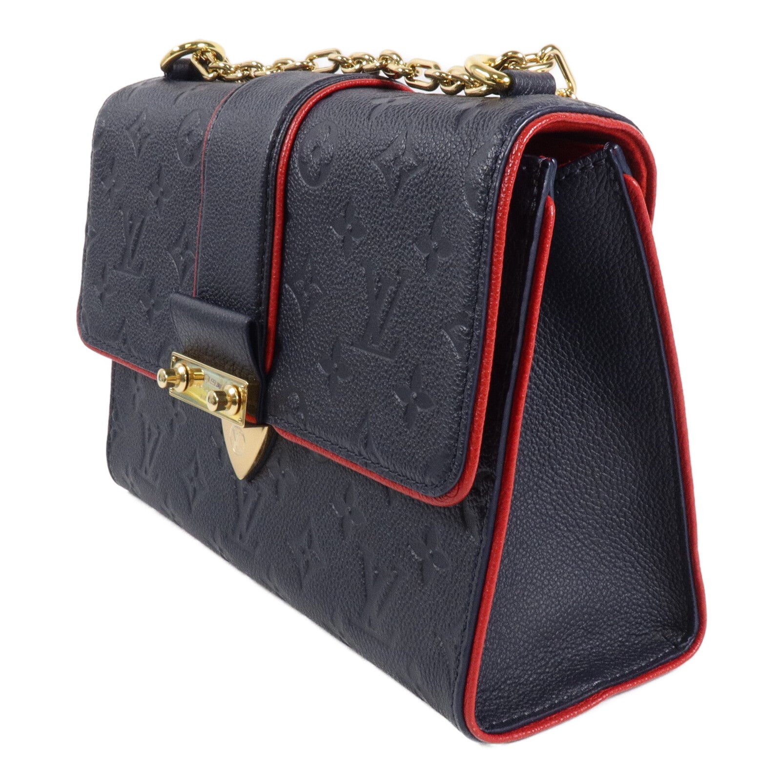 LOUIS VUITTON Monogram Empreinte Saint Sulpice PM鏈帶肩背袋