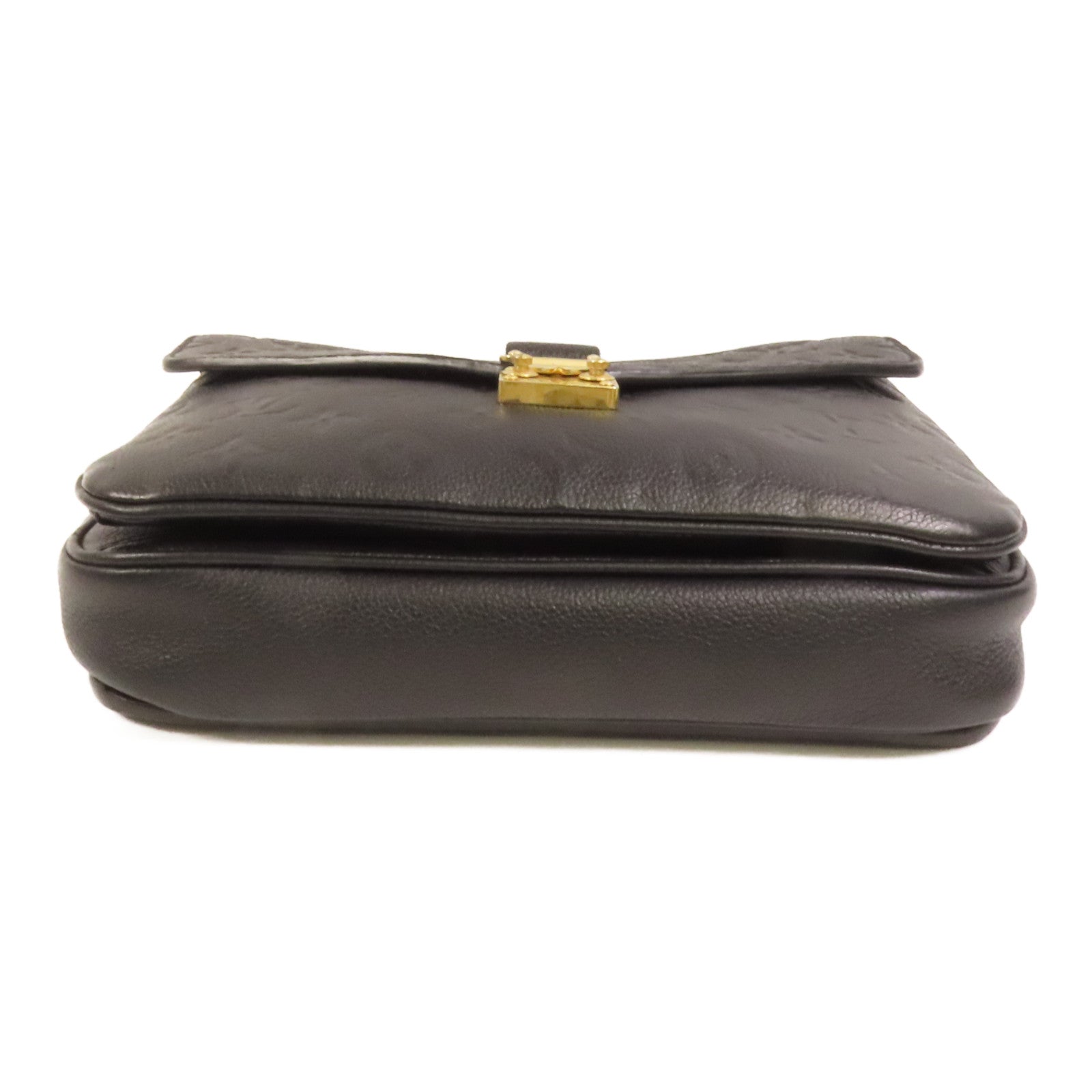 LOUIS VUITTON Monogram Empreinte Pochette Metis金扣手挽肩背兩用袋