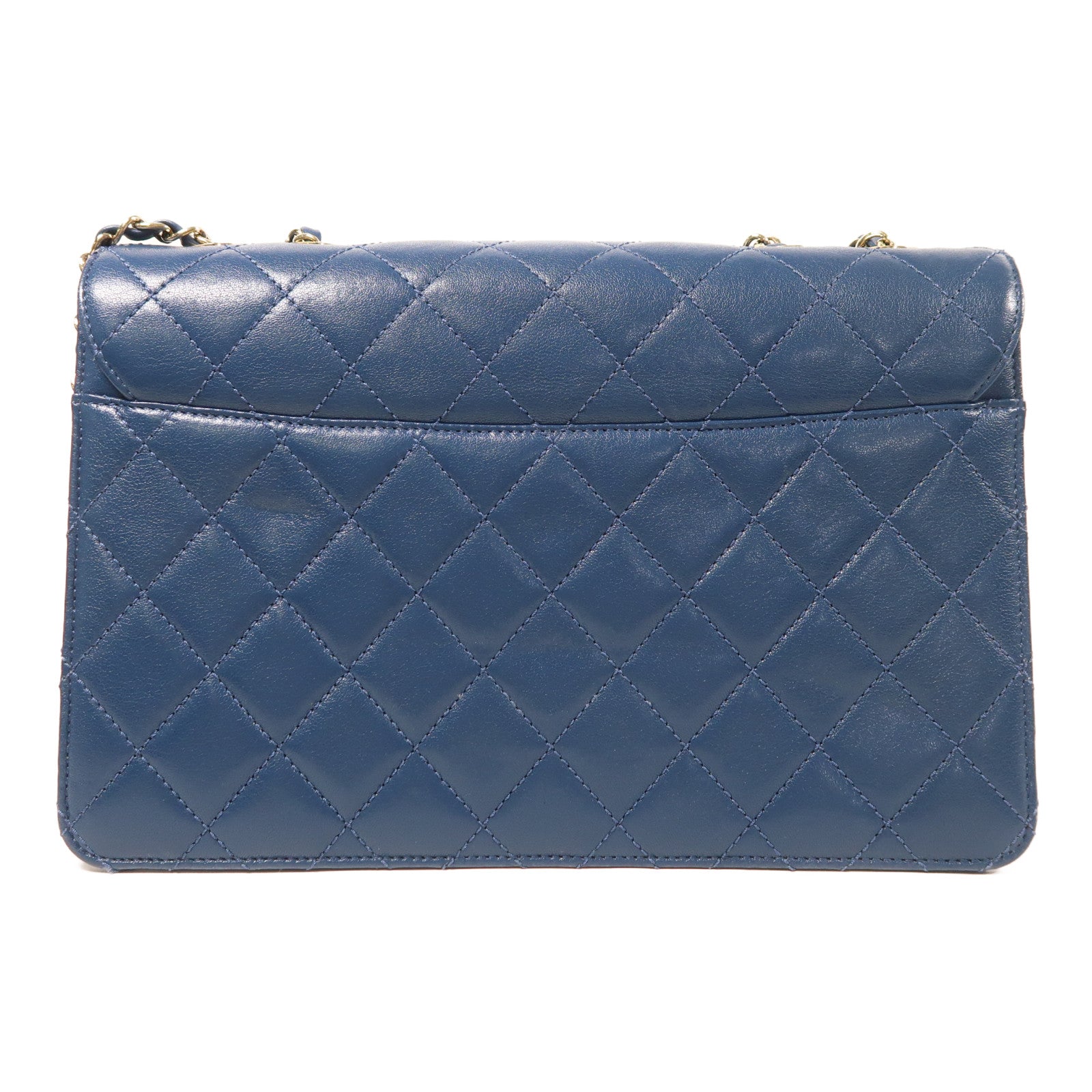 CHANEL 【激減優惠】牛皮皮革Chain Shoulder金扣鏈帶肩背袋