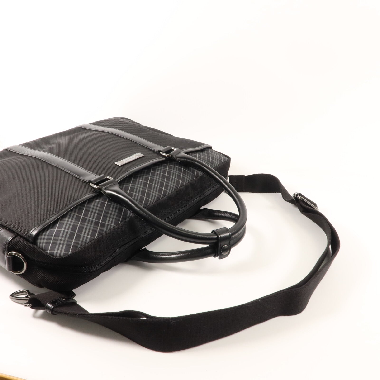 BURBERRY 帆布2 Way Shoulder Bag手挽肩背兩用袋