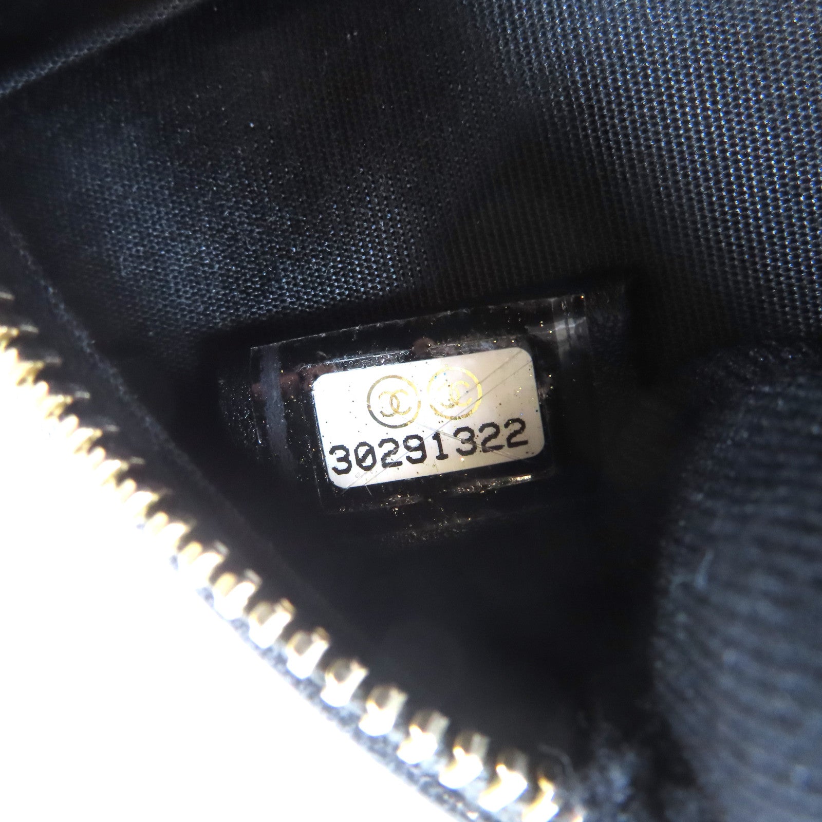 CHANEL 菱格羊皮皮革Chain Shoulder Bag金扣鏈帶肩背袋黑色