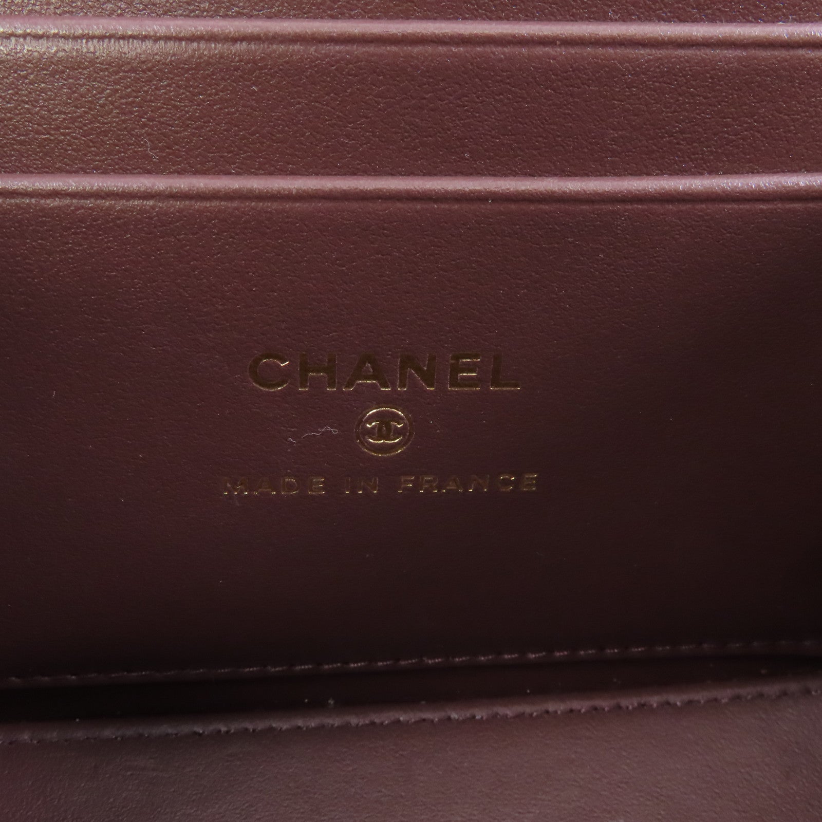 CHANEL 菱格Caviar皮革Vanity Case金扣鏈帶肩背袋黑色