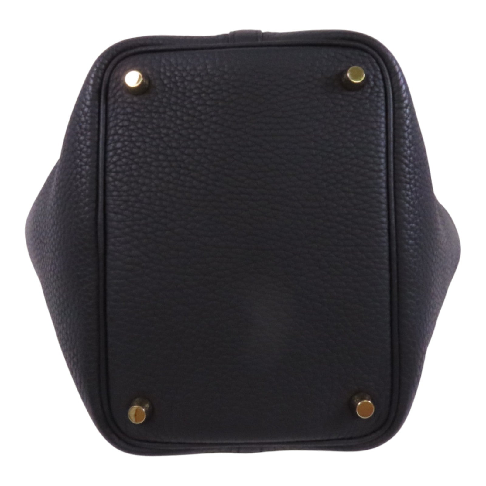 HERMES Clemence皮革/鱷魚皮革Picotin PM Touch金扣手挽袋