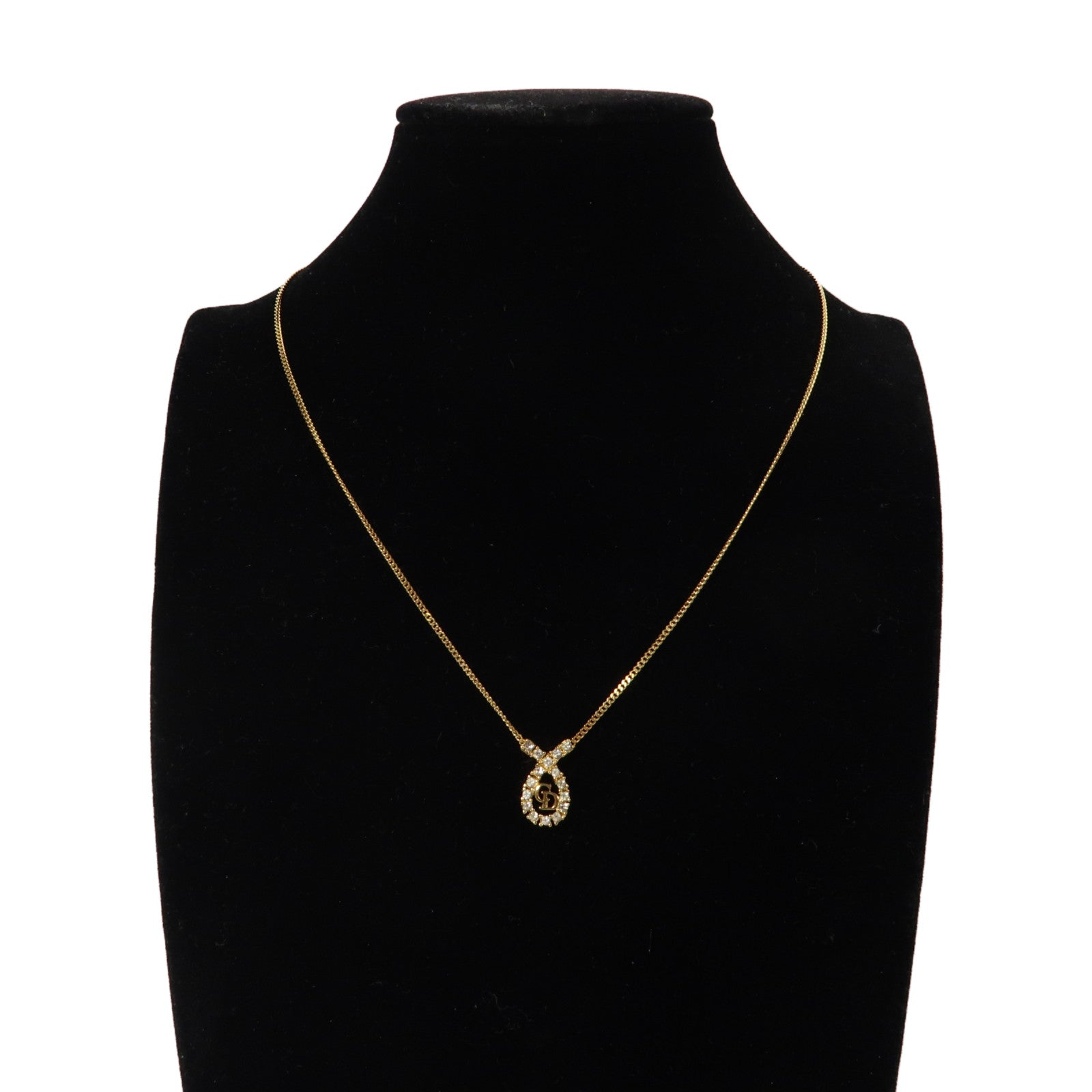 Dior 金屬Vintage Necklace項鍊金色