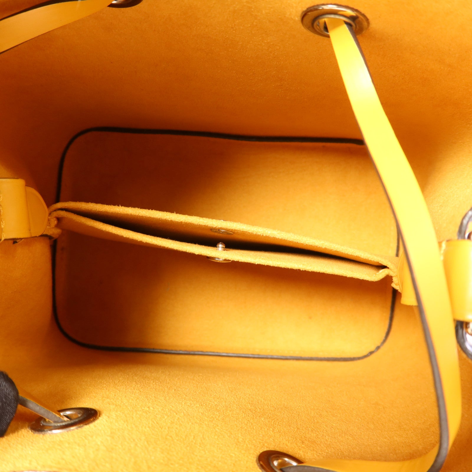 LOUIS VUITTON Epi Neo Noe BB銀扣手挽肩背兩用袋深藍色