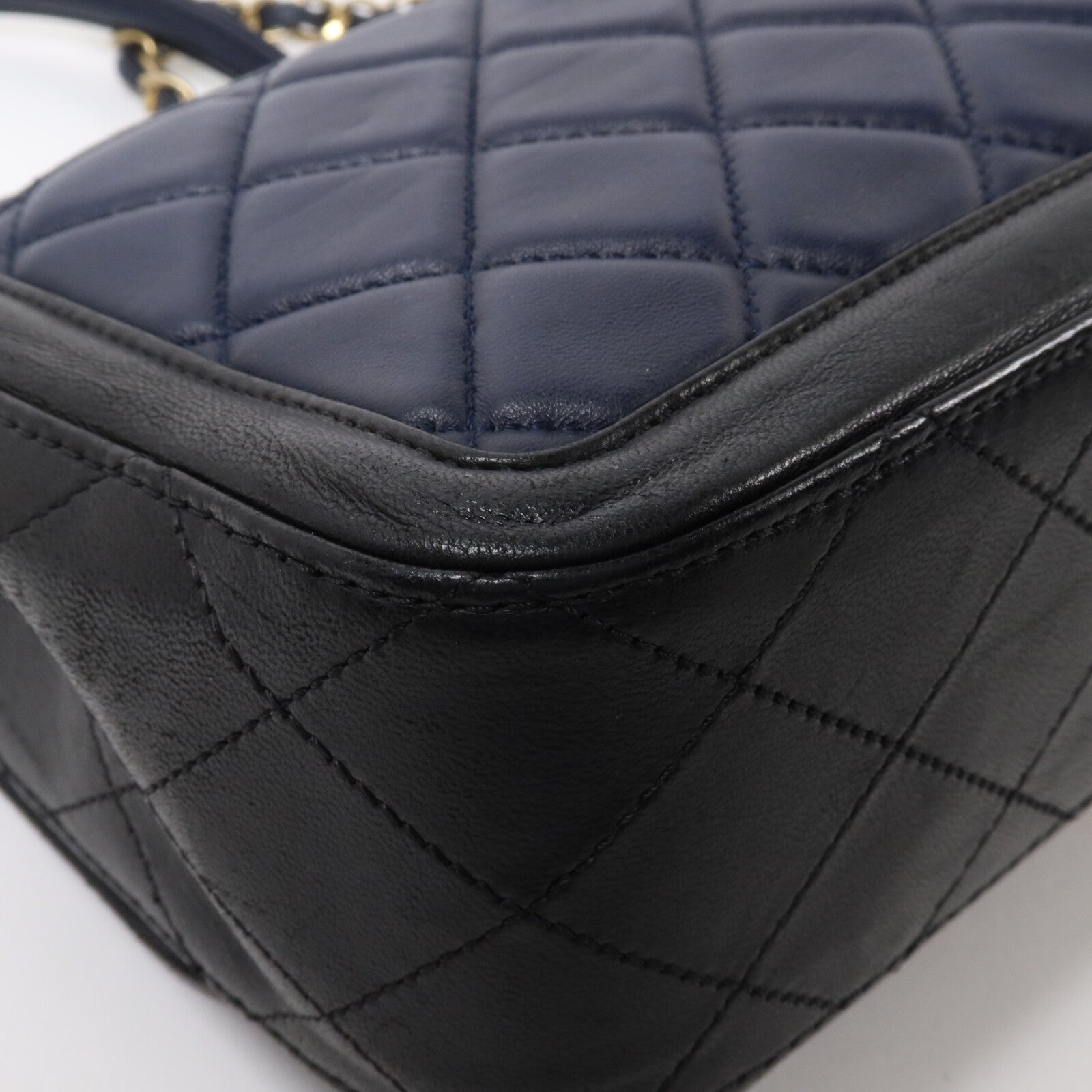 CHANEL 羊皮皮革Elegant CC Flap Bag鏈帶肩背袋