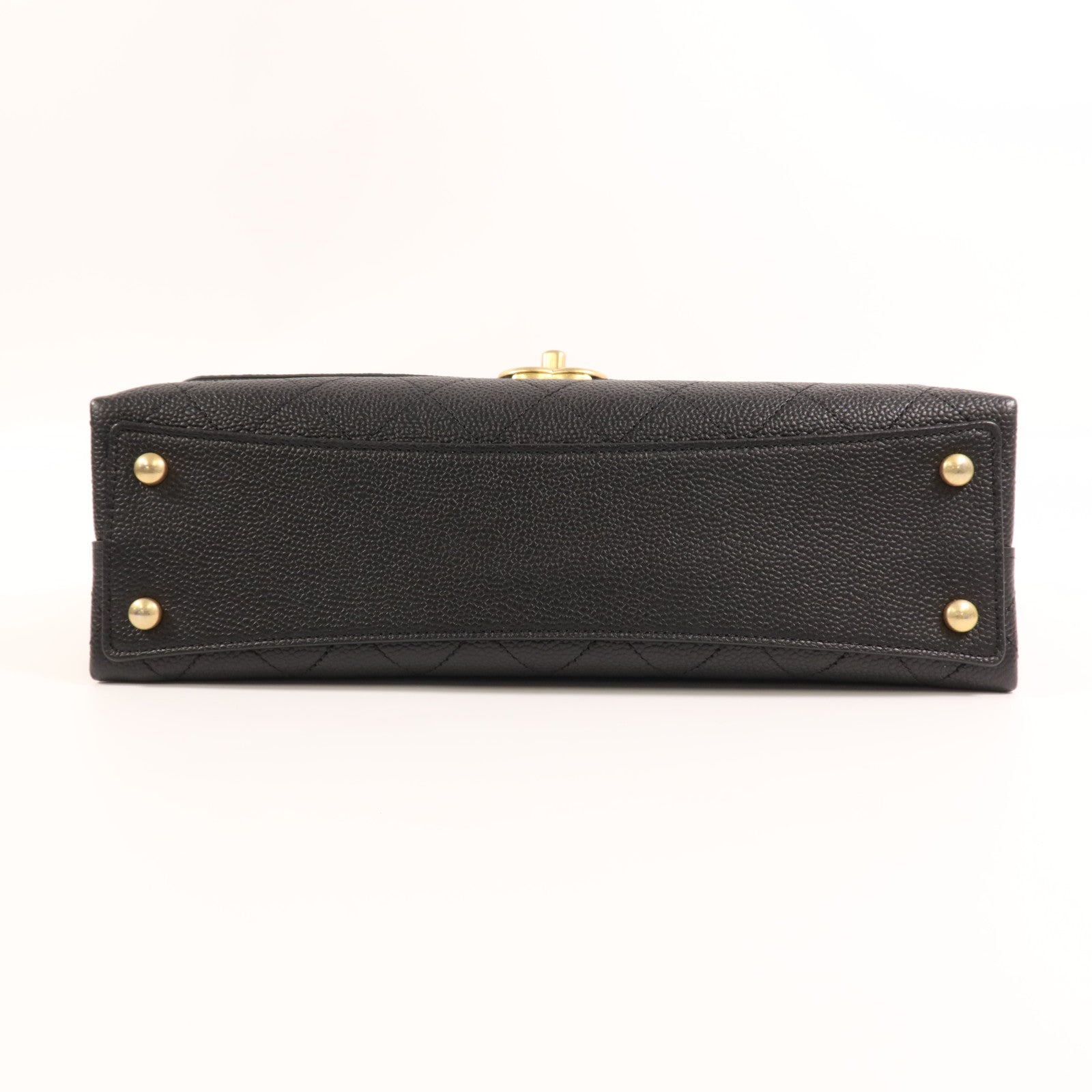 CHANEL 【激減優惠】牛皮皮革2 Way Shoulder Bag金扣手挽肩背兩用袋