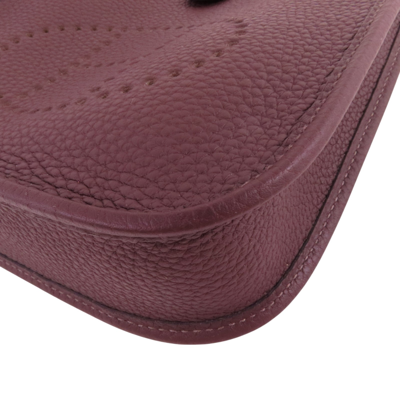 HERMES PHW Evelyne TPM Shoulder Bag Clemence Leather