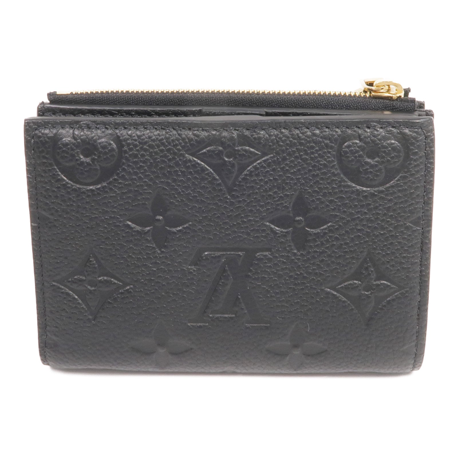 LOUIS VUITTON Monogram Empreinte Lisa Wallet金扣錢包