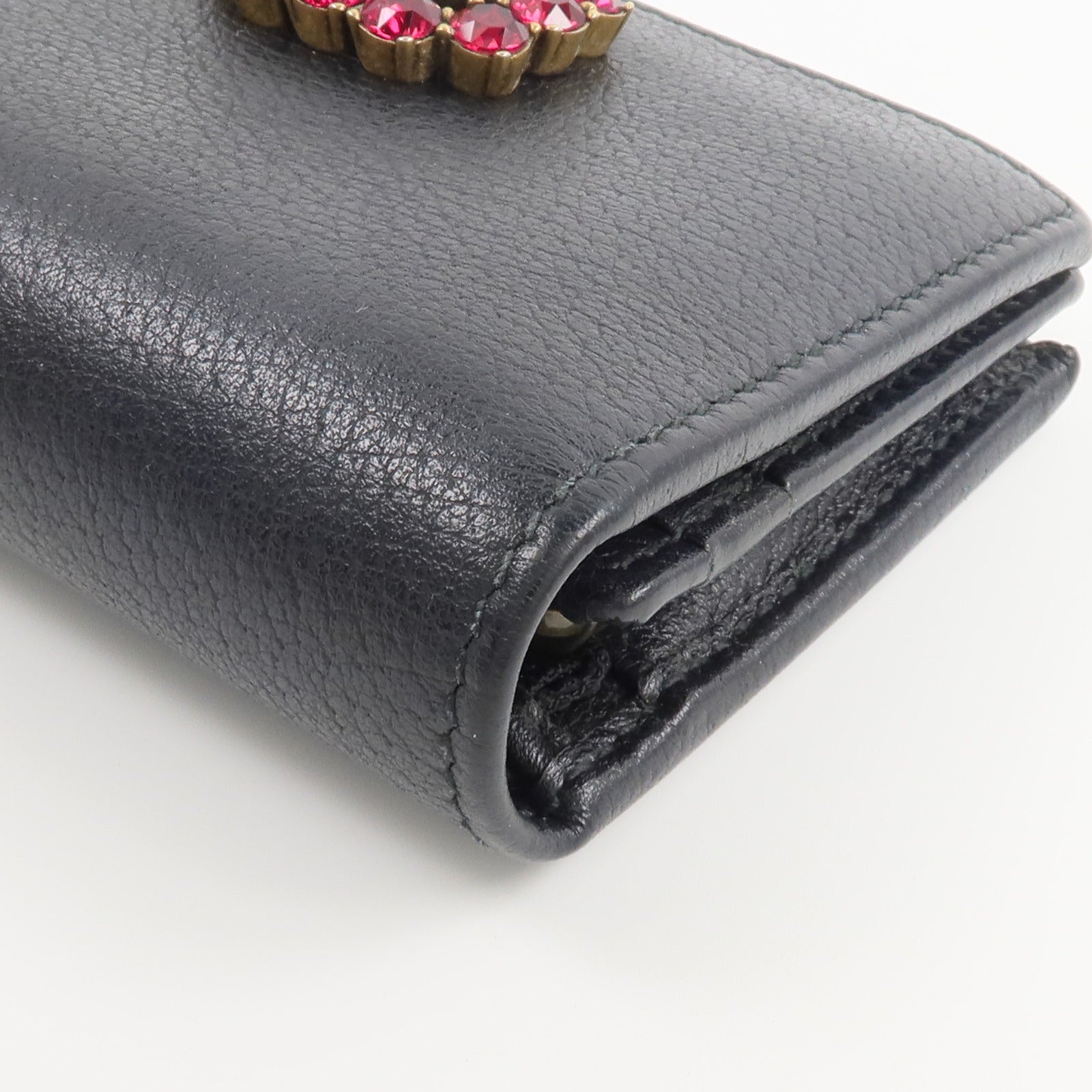 GUCCI 牛皮皮革GG Marmont Wallet錢包