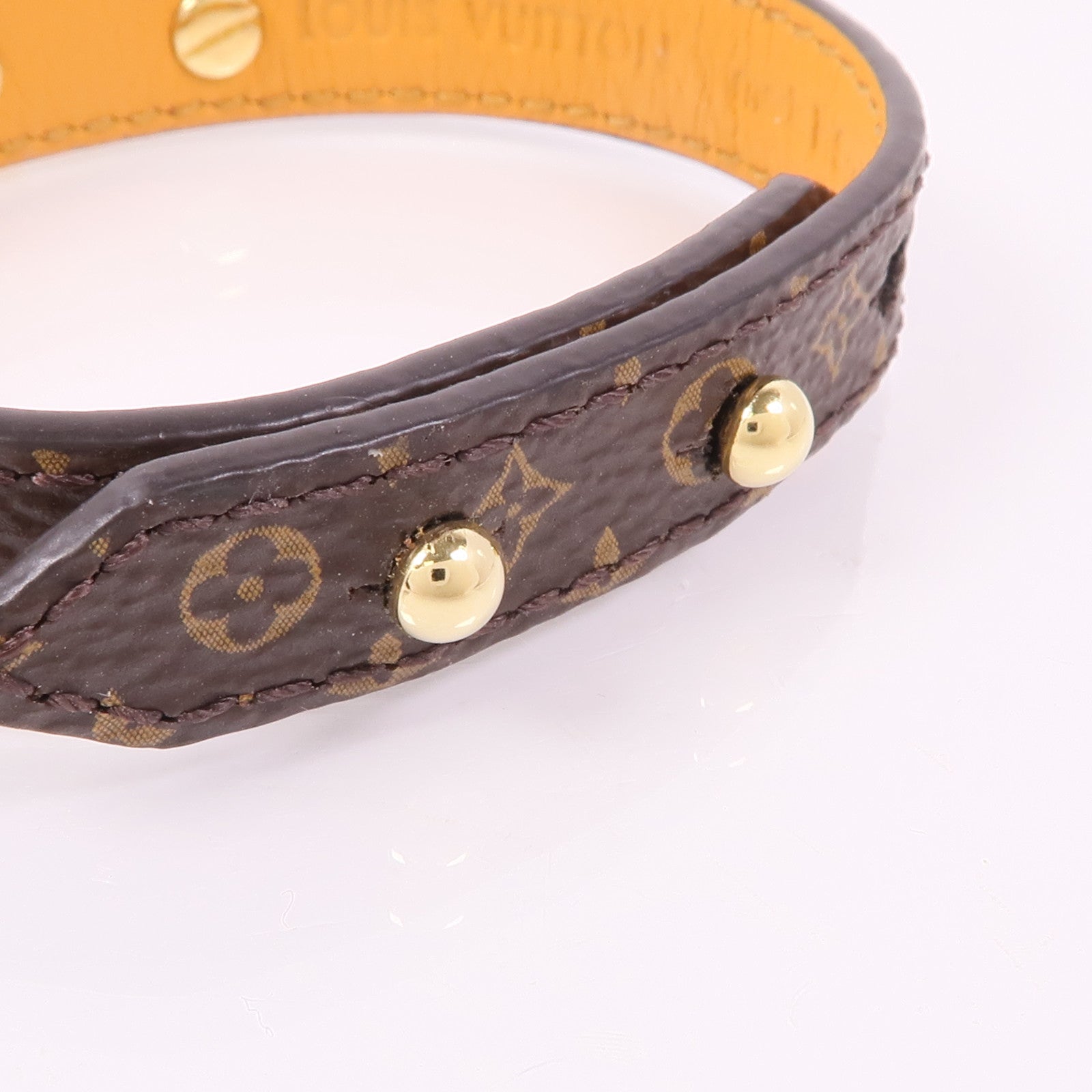 LOUIS VUITTON Monogram Bracelet金扣手鐲
