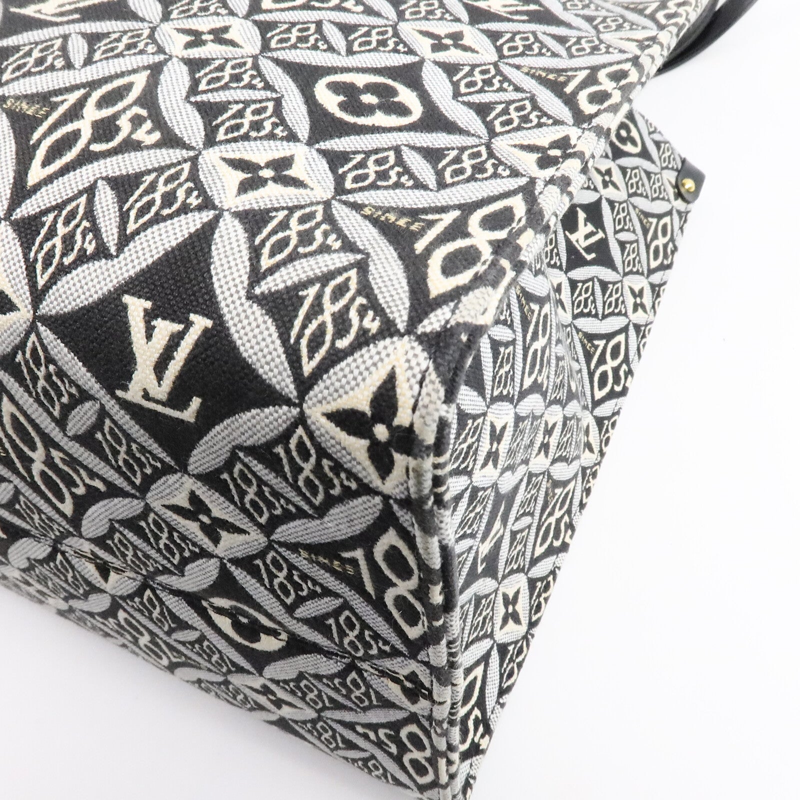 LOUIS VUITTON Monogram Jacquard Since 1854 OnTheGo GM手挽肩背兩用袋