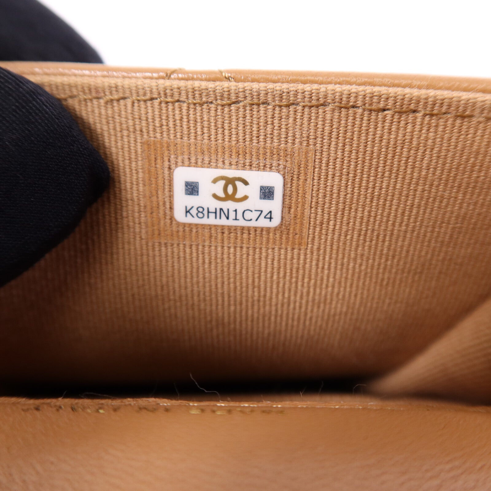 CHANEL 羊皮皮革CHANEL 19 Phone Bag金扣鏈帶手挽肩背兩用袋