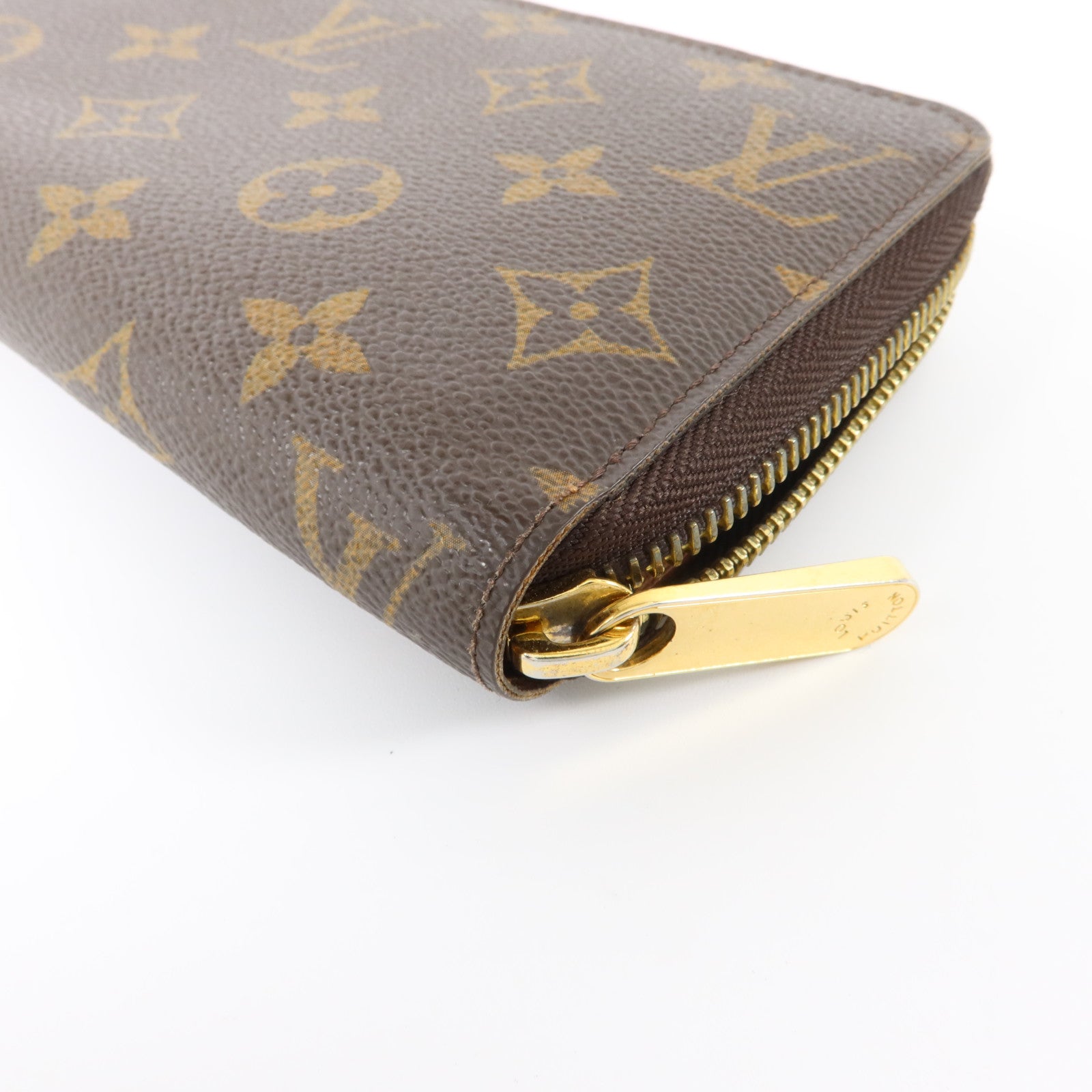 LOUIS VUITTON Monogram Zipper Long Wallet金扣長錢包