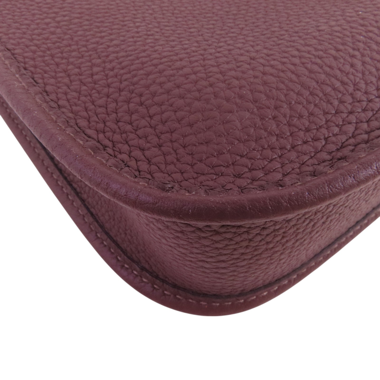 HERMES PHW Evelyne TPM Shoulder Bag Clemence Leather