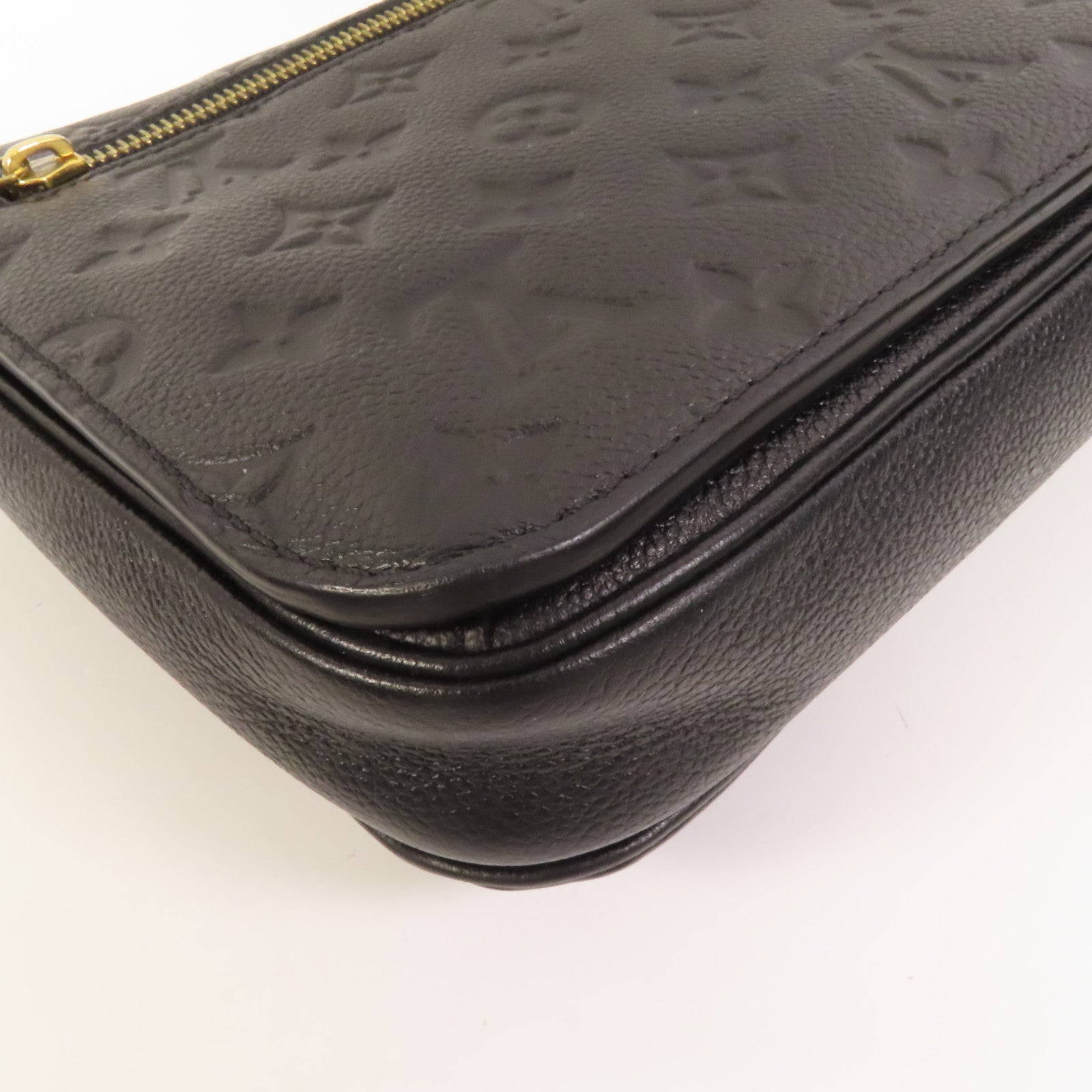 LOUIS VUITTON Monogram Empreinte Pochette Metis金扣手挽肩背兩用袋